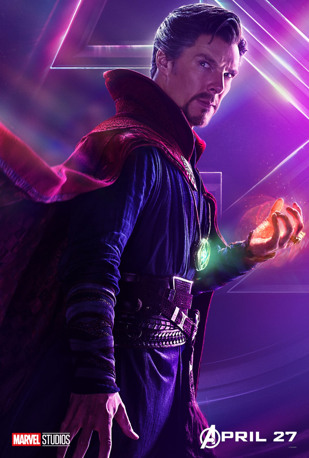 Doctor Strange, Falcon, Scarlet Witch And Hawkeye In Avengers Infinity War Wallpapers