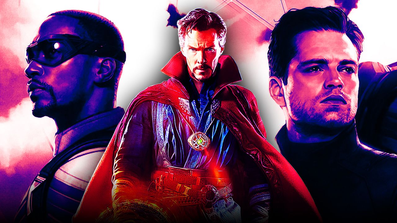 Doctor Strange, Falcon, Scarlet Witch And Hawkeye In Avengers Infinity War Wallpapers