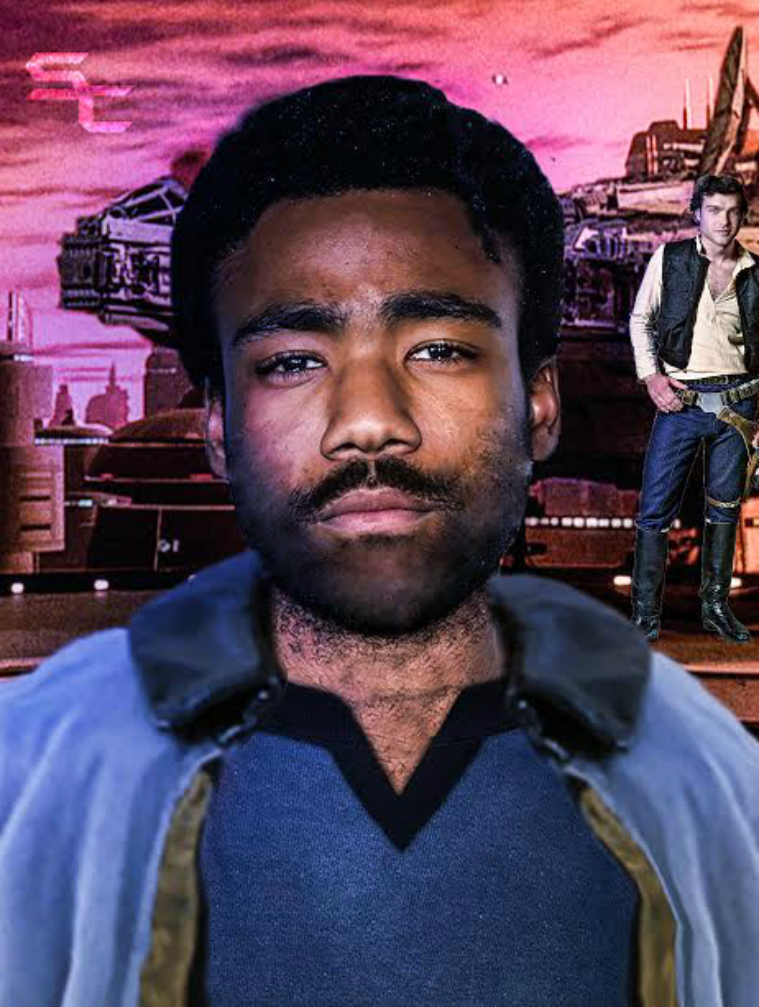 Donald Glover As Lando Calrissian Star Wars Art Wallpapers