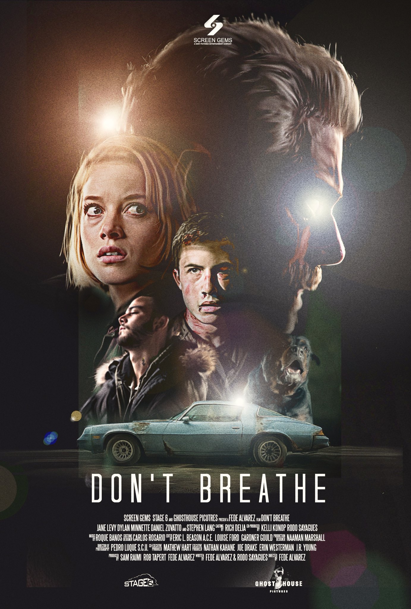 Dont Breathe Movie Poster Wallpapers