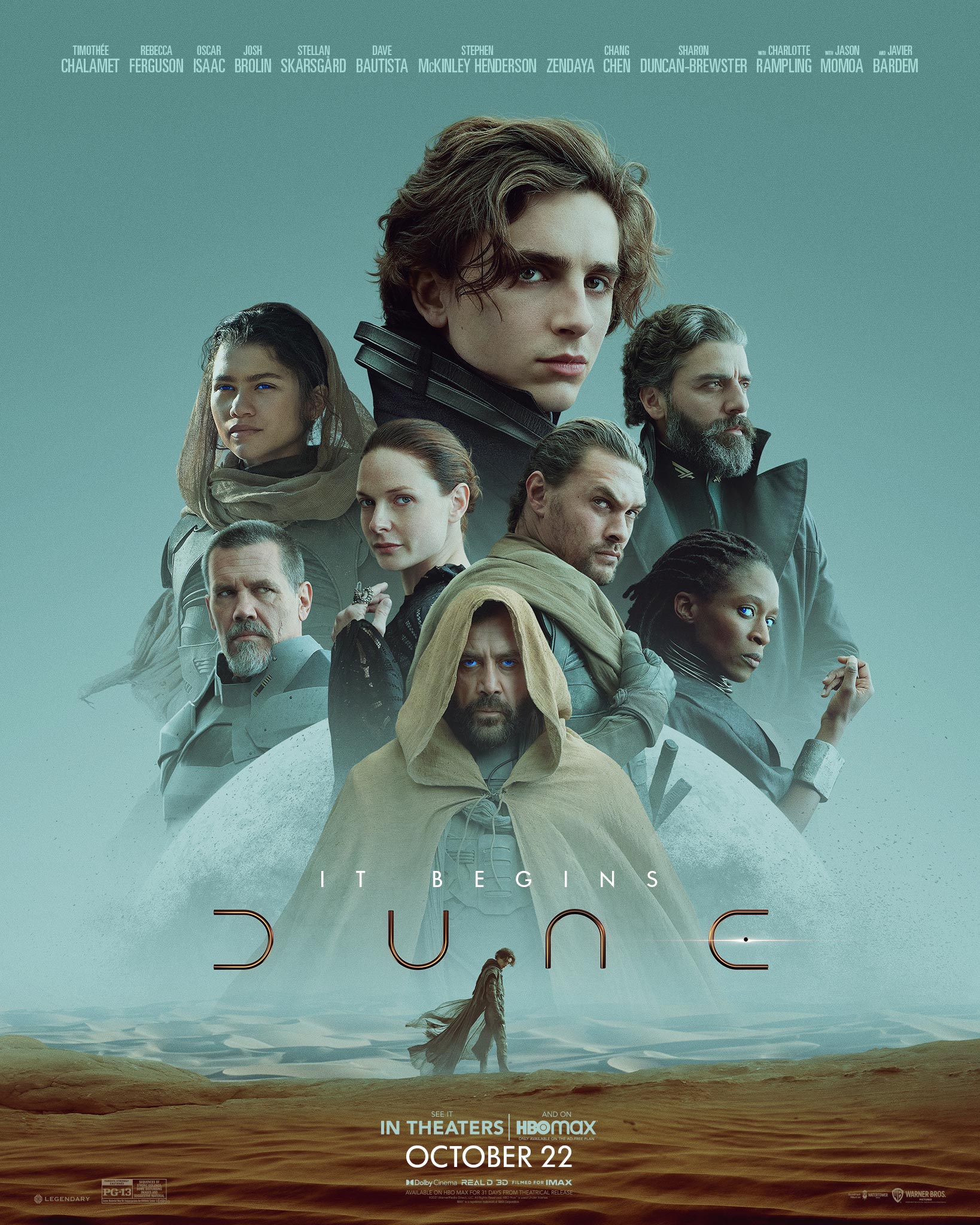 Dune Movie All Cast Poster Wallpapers