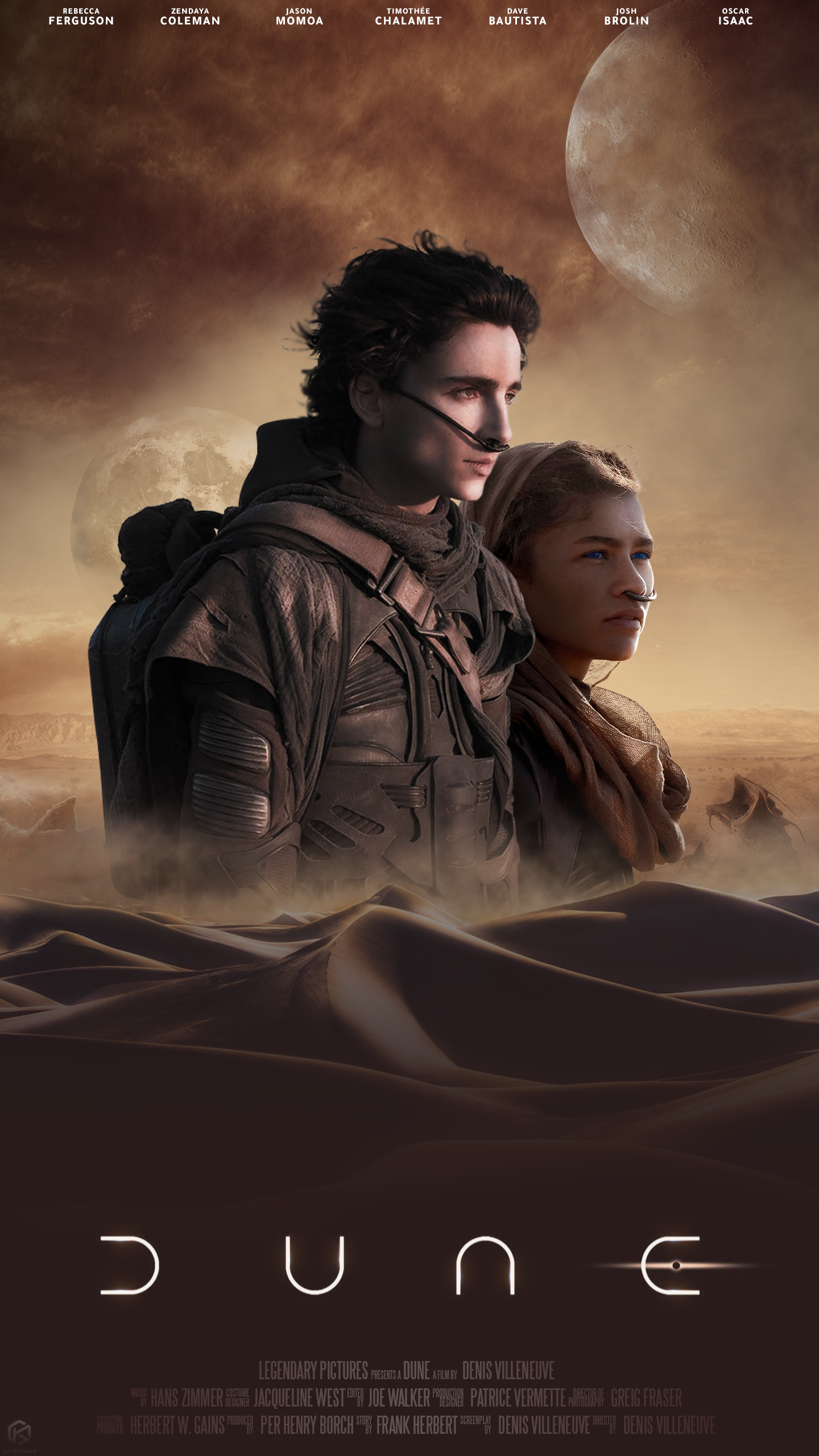 Dune Movie Fan Poster Wallpapers