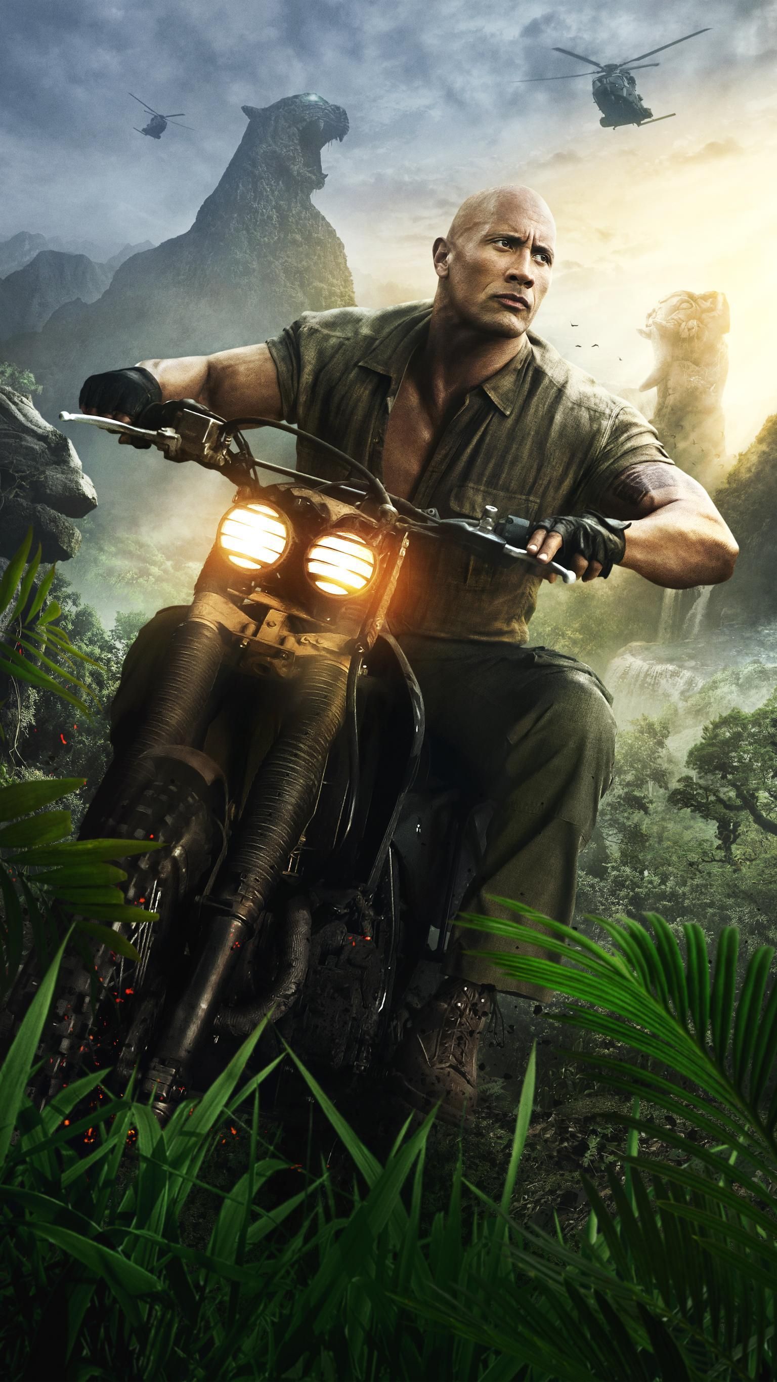 Dwayne Johnson Aka The Rock Jumanji Welcome To The Jungle Wallpapers