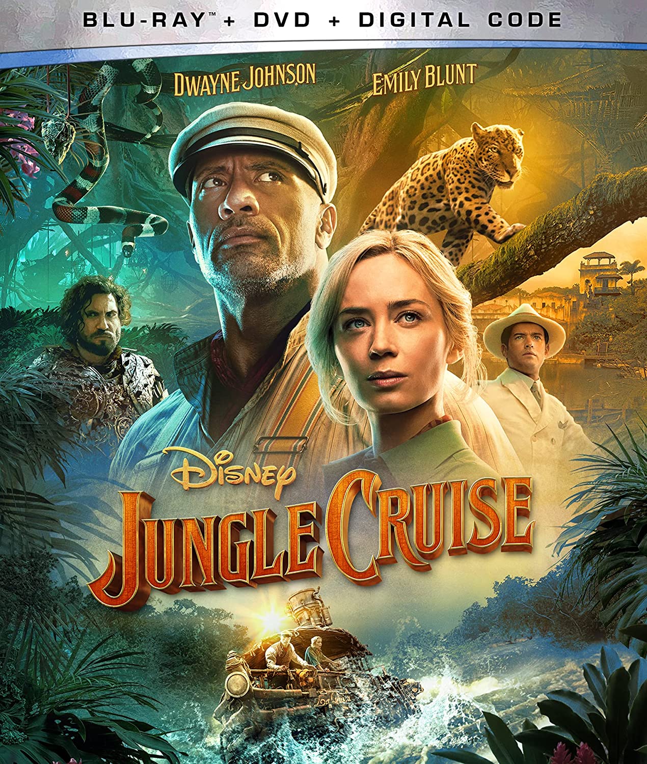 Dwayne Johnson And Emily Blunt Jungle Cruise Wallpapers