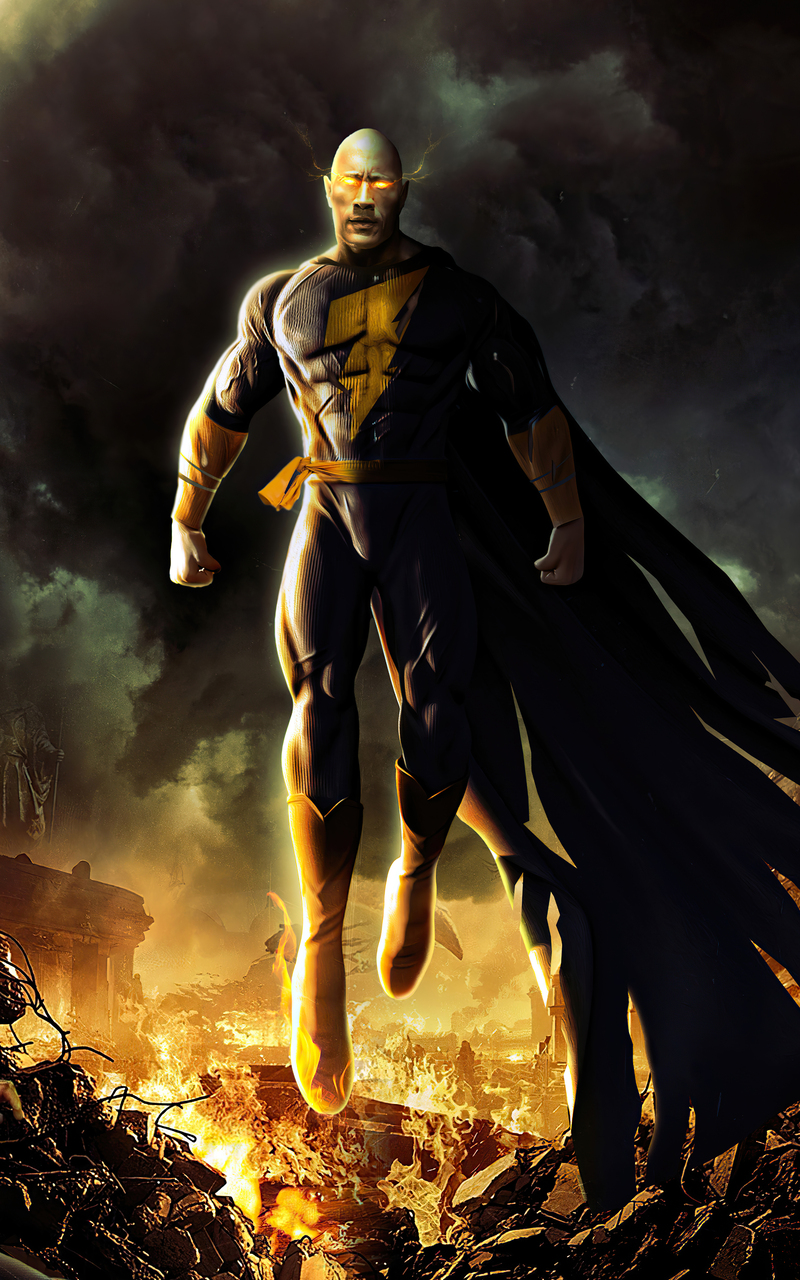 Dwayne Johnson As Black Adam Wallpapers