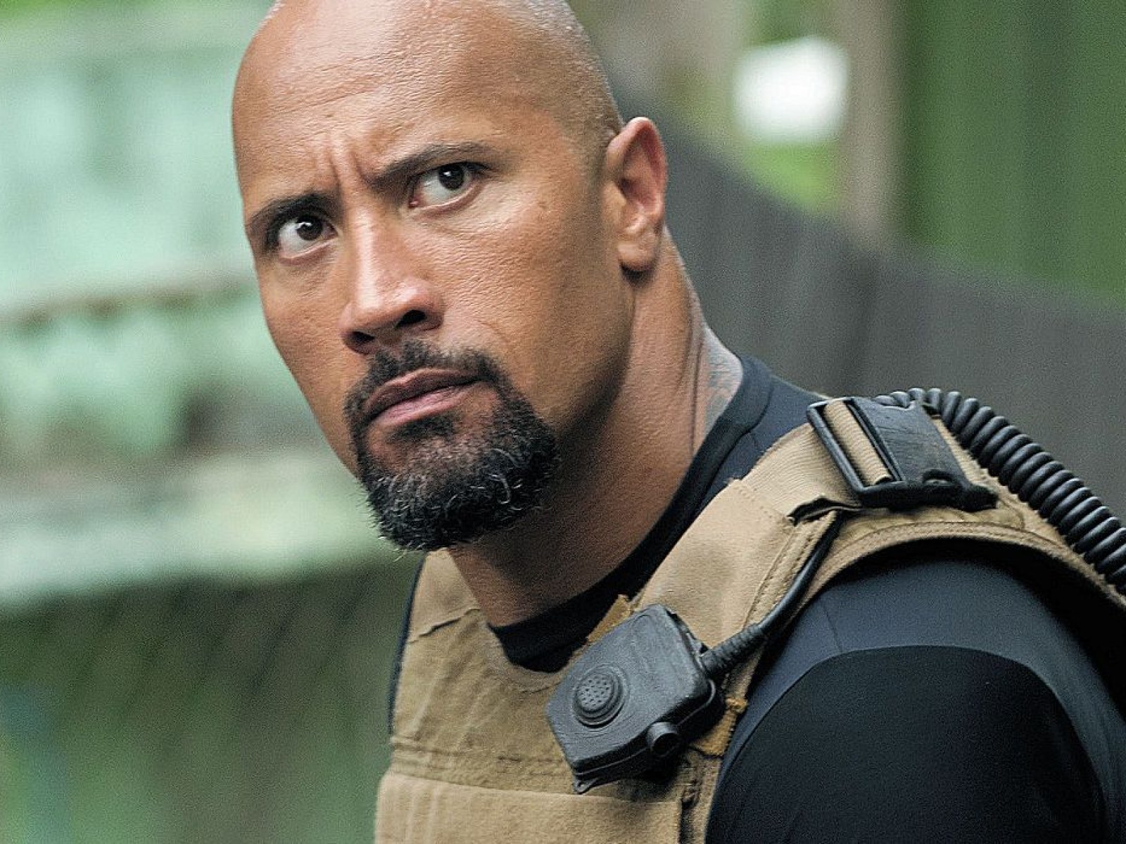 Dwayne Johnson As Luke Hobbs In Fast &Amp; Furious Wallpapers