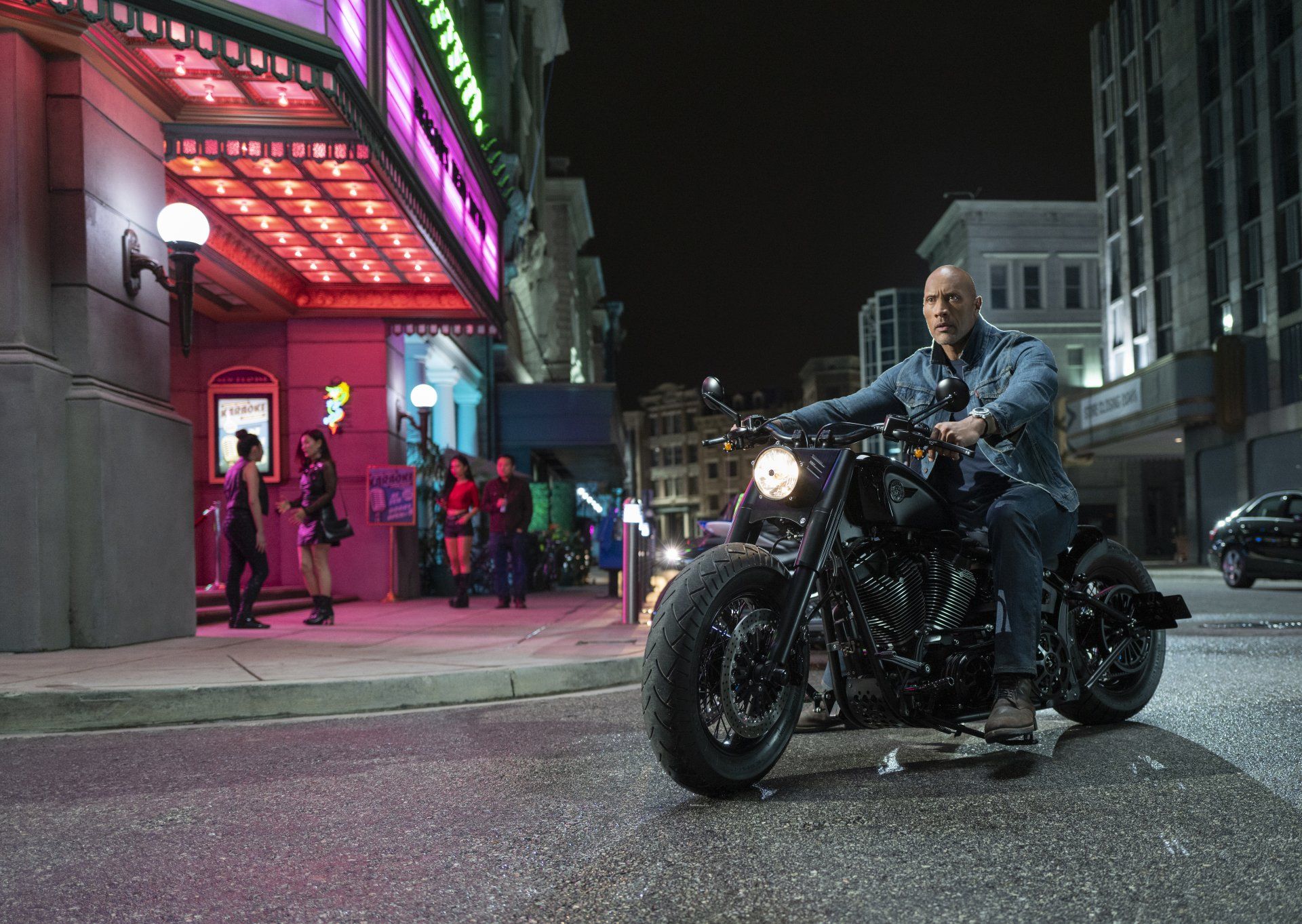 Dwayne Johnson As Luke Hobbs In Fast &Amp; Furious Wallpapers