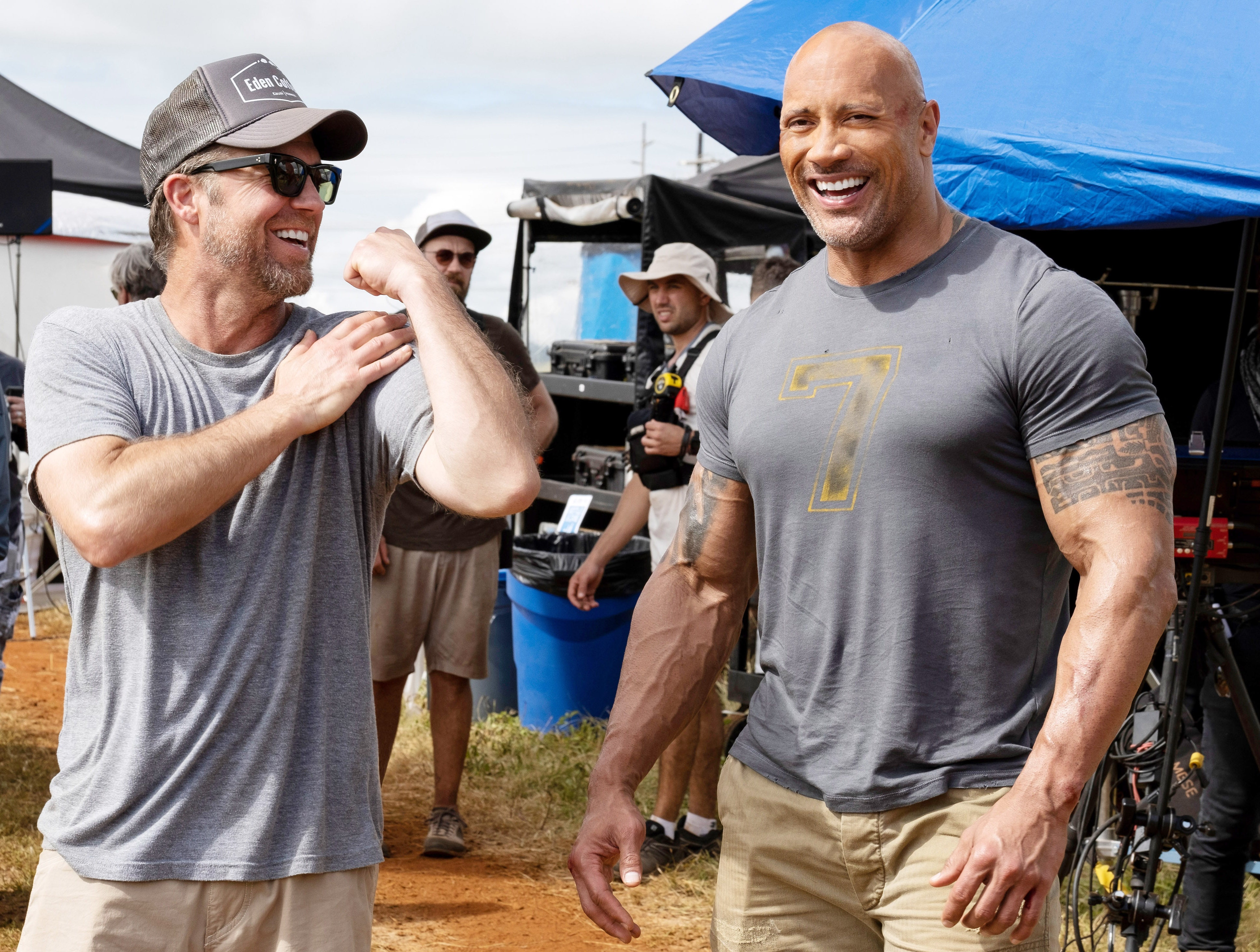 Dwayne Johnson As Luke Hobbs In Fast &Amp; Furious Wallpapers