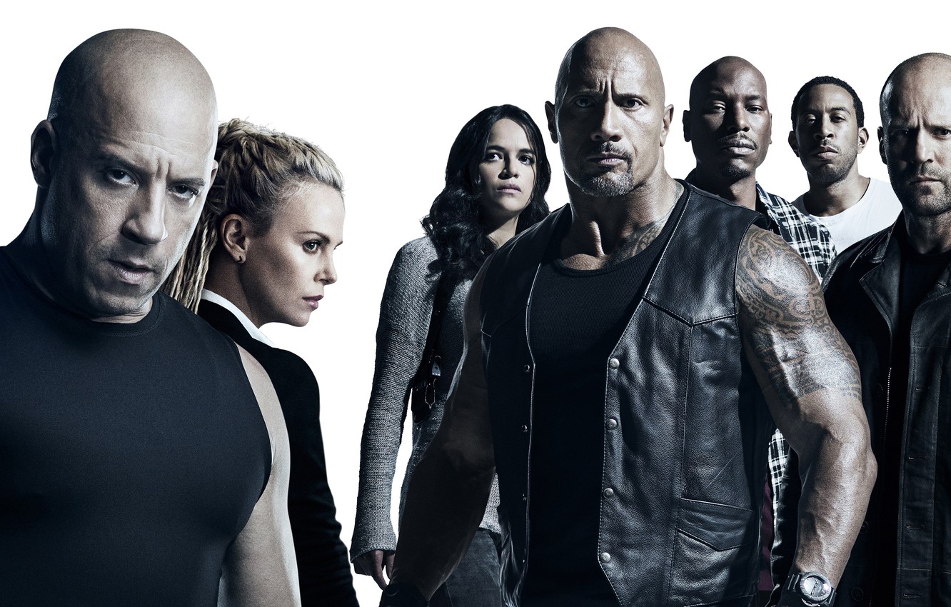 Dwayne Johnson As Luke Hobbs In Fast &Amp; Furious Wallpapers