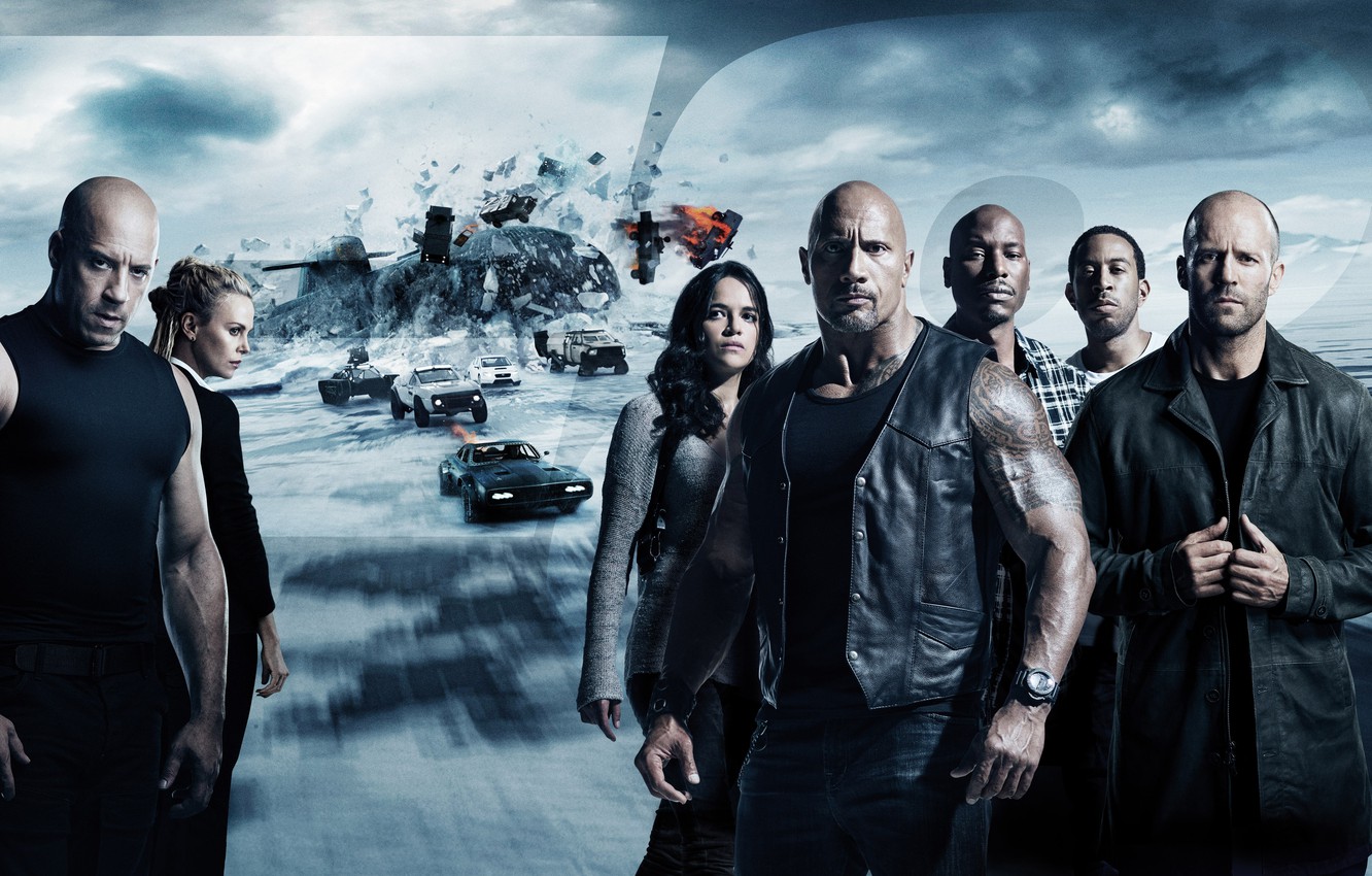 Dwayne Johnson As Luke Hobbs In Fast &Amp; Furious Wallpapers