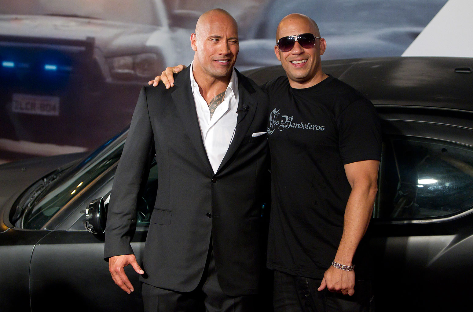 Dwayne Johnson As Luke Hobbs In Fast &Amp; Furious Wallpapers