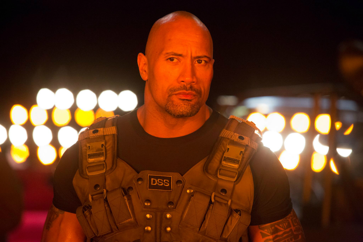 Dwayne Johnson As Luke Hobbs In Fast &Amp; Furious Wallpapers