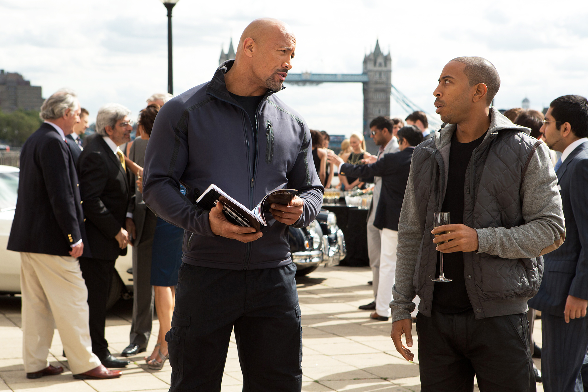 Dwayne Johnson As Luke Hobbs In Fast &Amp; Furious Wallpapers