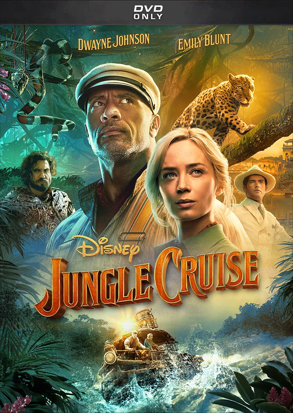 Dwayne Johnson Emily Blunt From Jungle Cruise Wallpapers