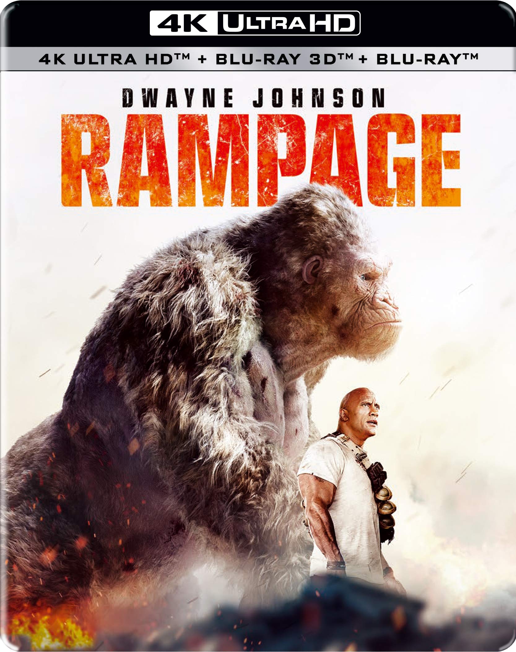 Dwayne Johnson Rampage Movie 2018 Wallpapers
