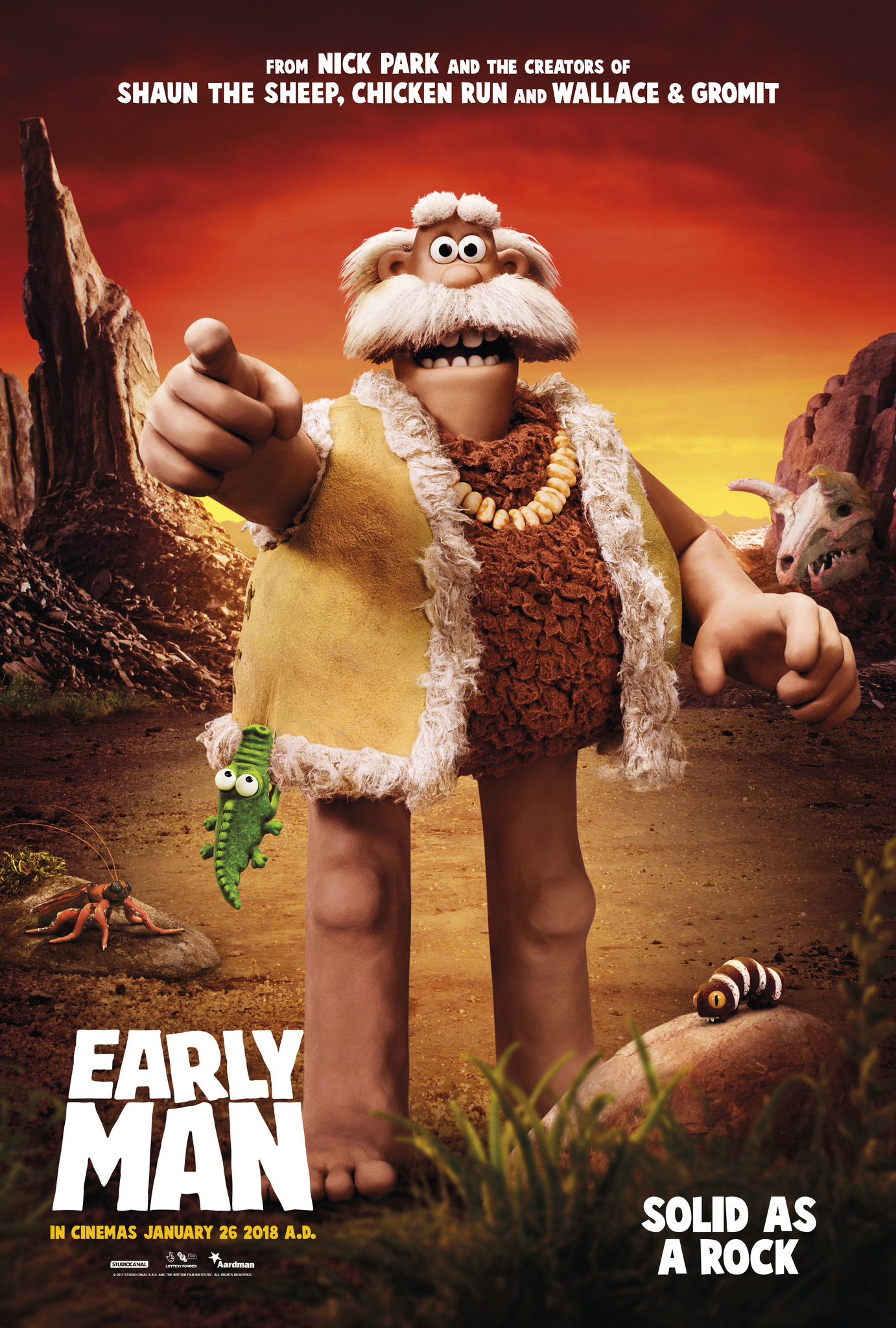 Early Man Animation 2018 Poster Wallpapers