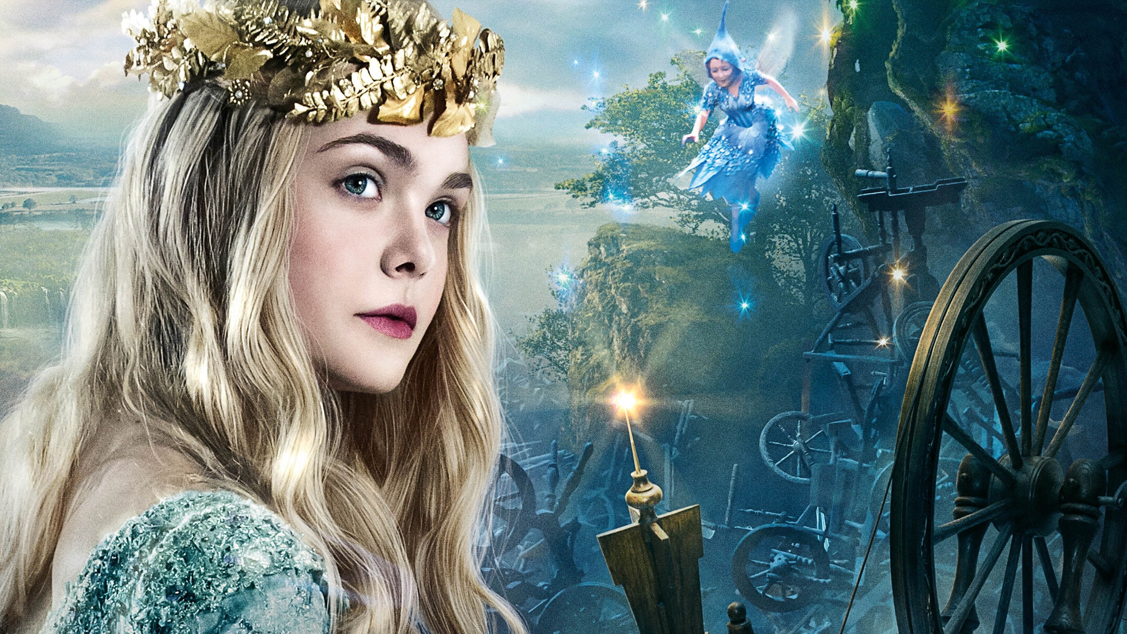 Elle Fanning As Princess Aurora Wallpapers