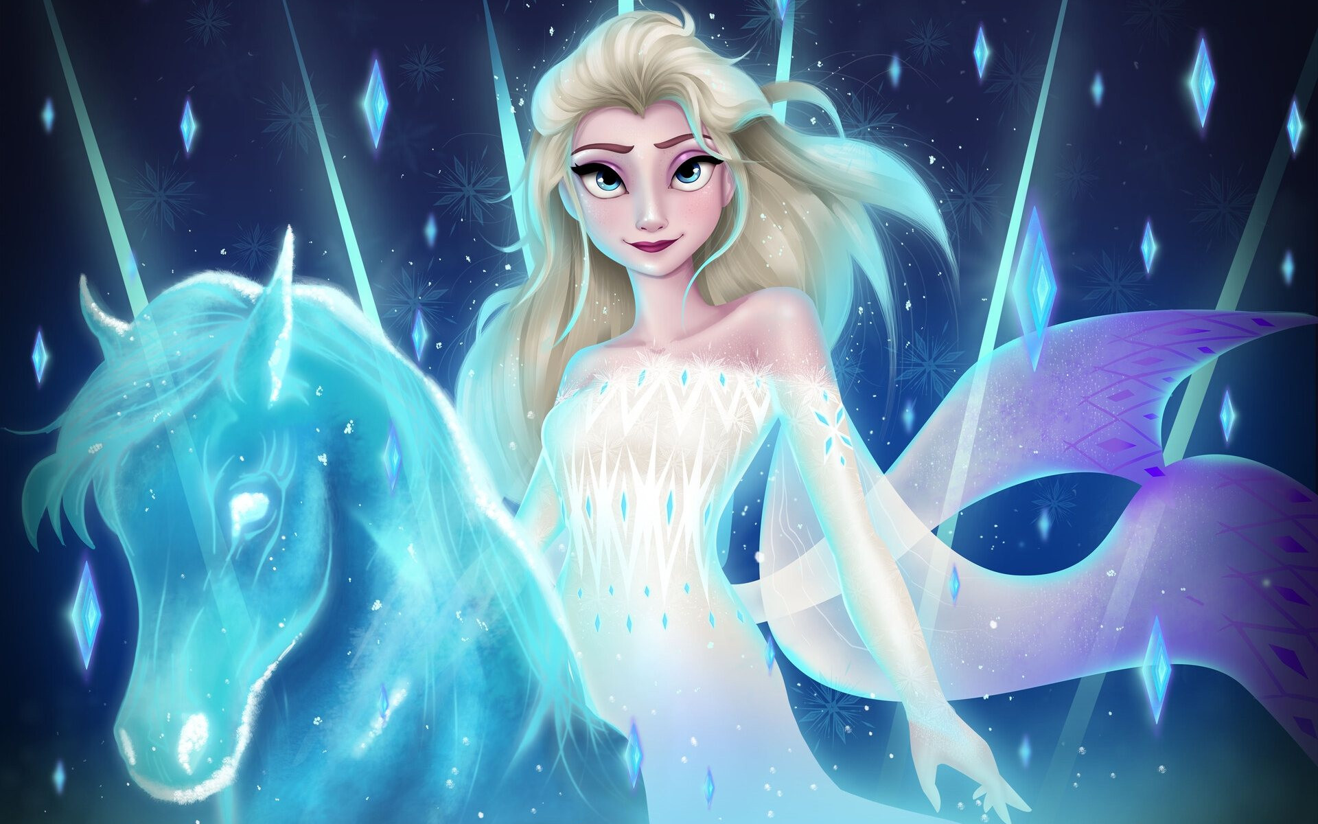 Elsa In Frozen 2 Wallpapers