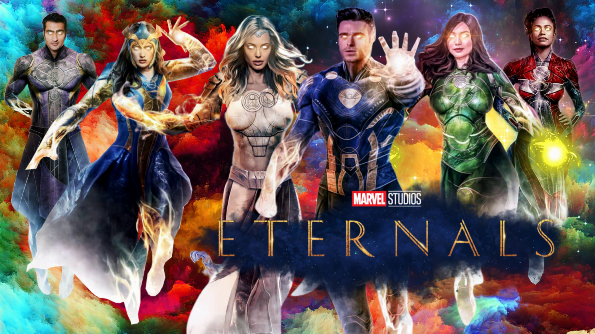 Eternals Movie All Cast Wallpapers