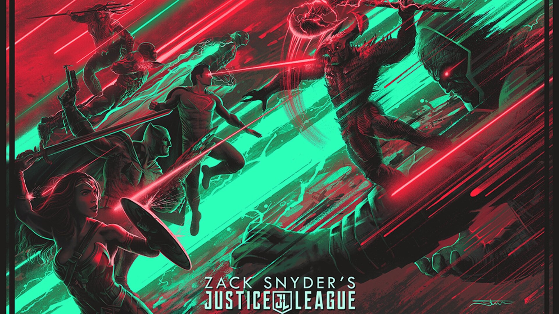 Fan Poster Of  Zack Snyder'S Justice League Wallpapers