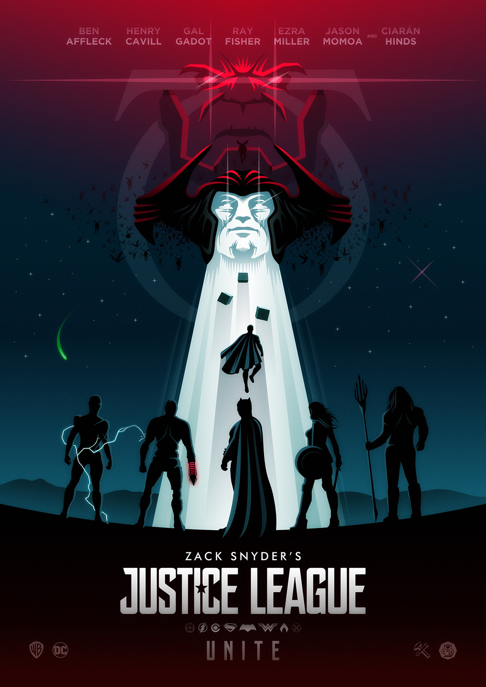 Fan Poster Of  Zack Snyder'S Justice League Wallpapers