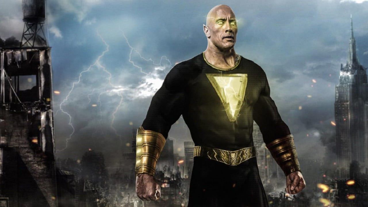 Fan Poster Of Dwayne Johnson As Black Adam Wallpapers