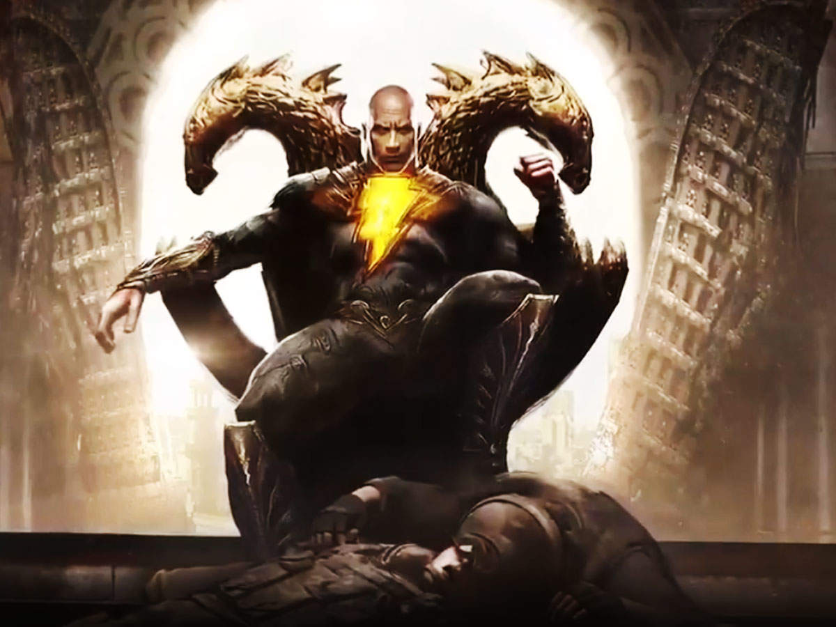 Fan Poster Of Dwayne Johnson As Black Adam Wallpapers