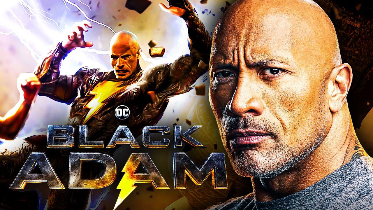 Fan Poster Of Dwayne Johnson As Black Adam Wallpapers