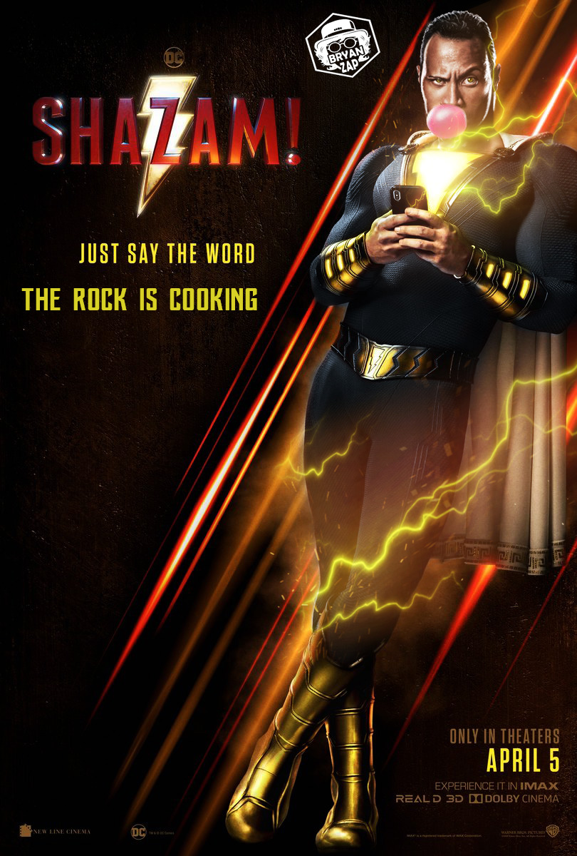 Fan Poster Of Dwayne Johnson As Black Adam Wallpapers