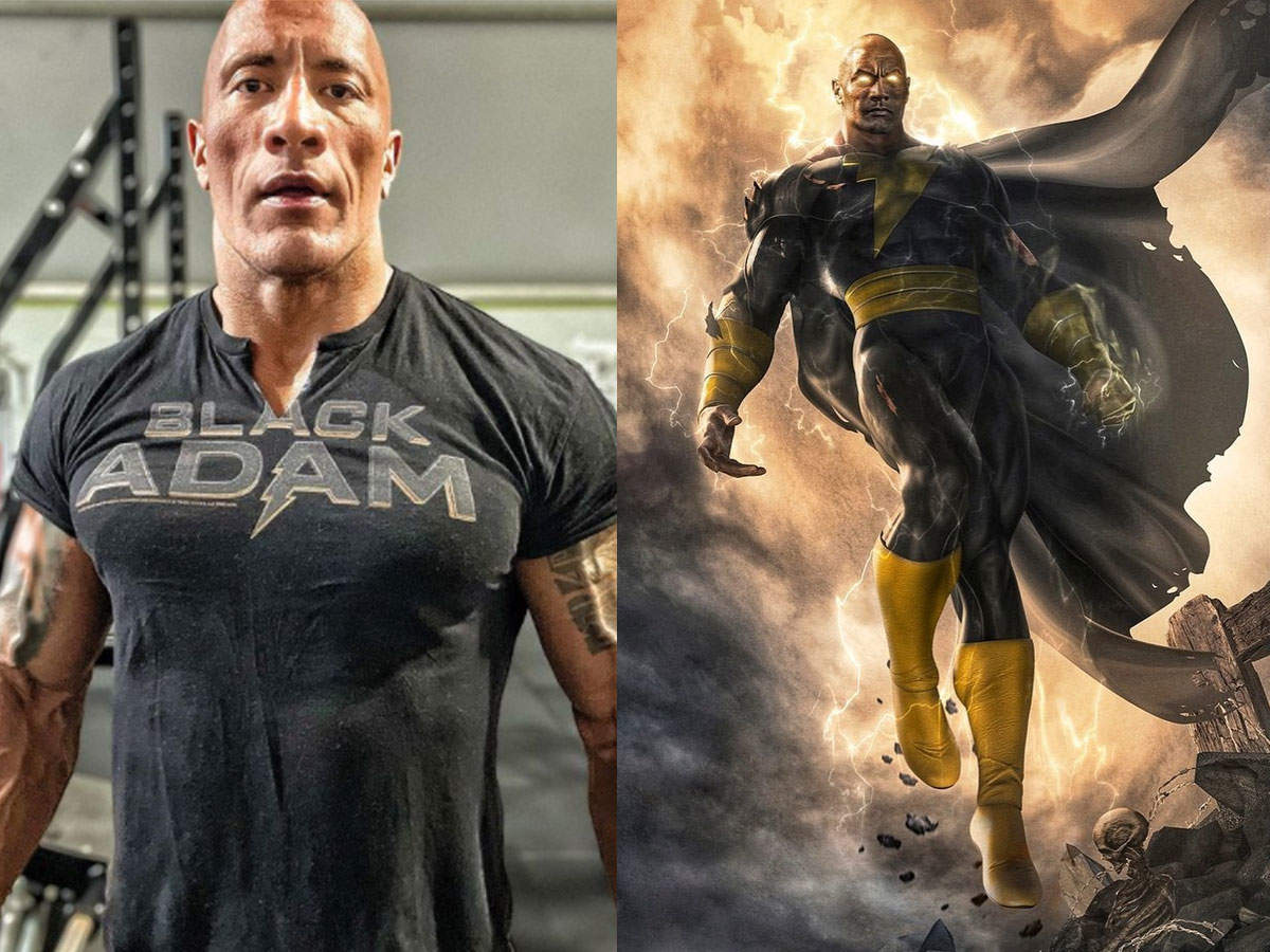 Fan Poster Of Dwayne Johnson As Black Adam Wallpapers