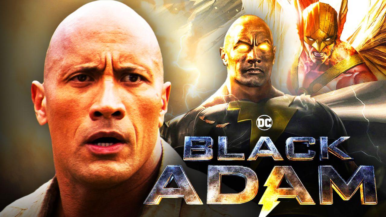 Fan Poster Of Dwayne Johnson As Black Adam Wallpapers