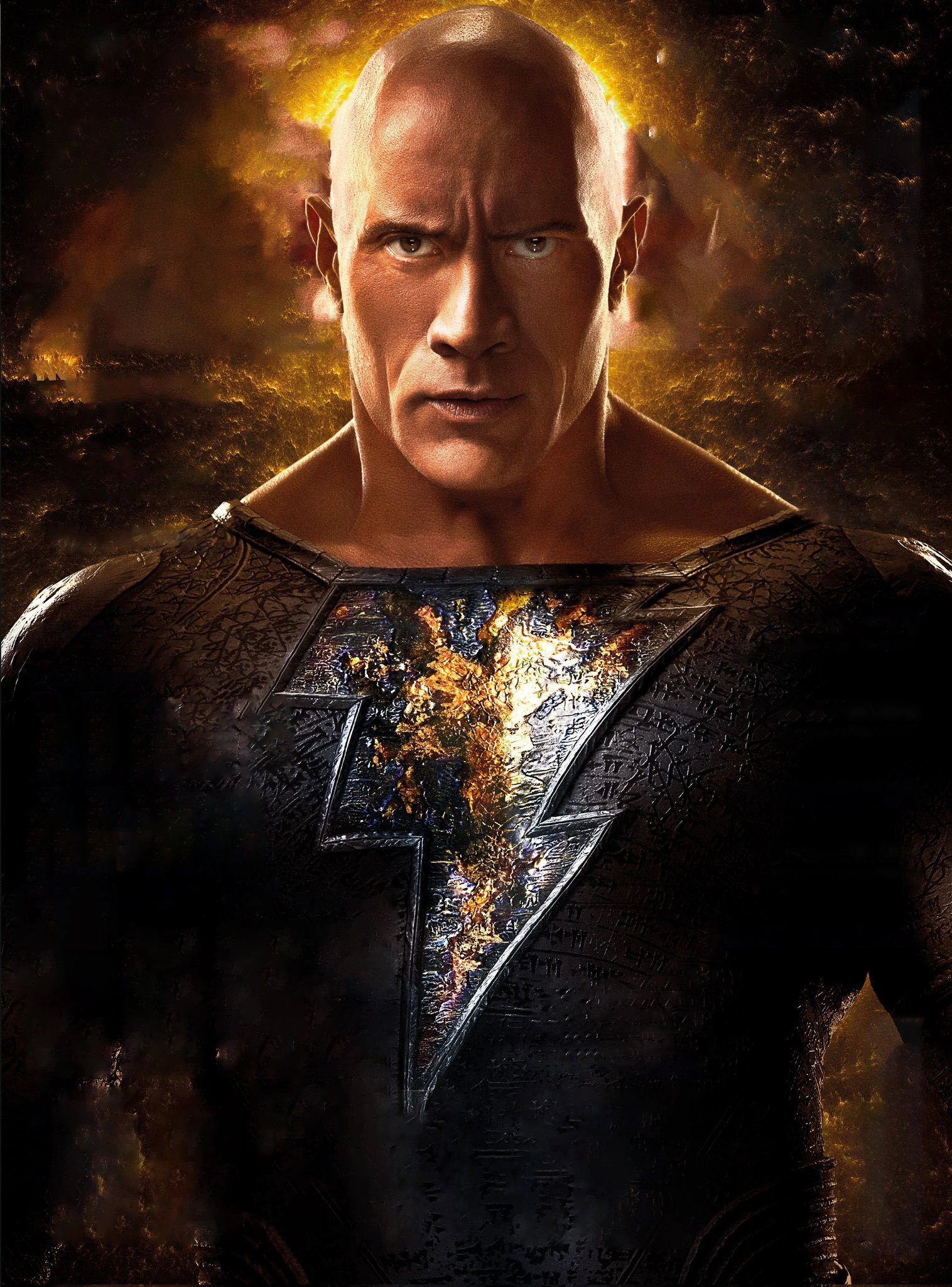 Fan Poster Of Dwayne Johnson As Black Adam Wallpapers