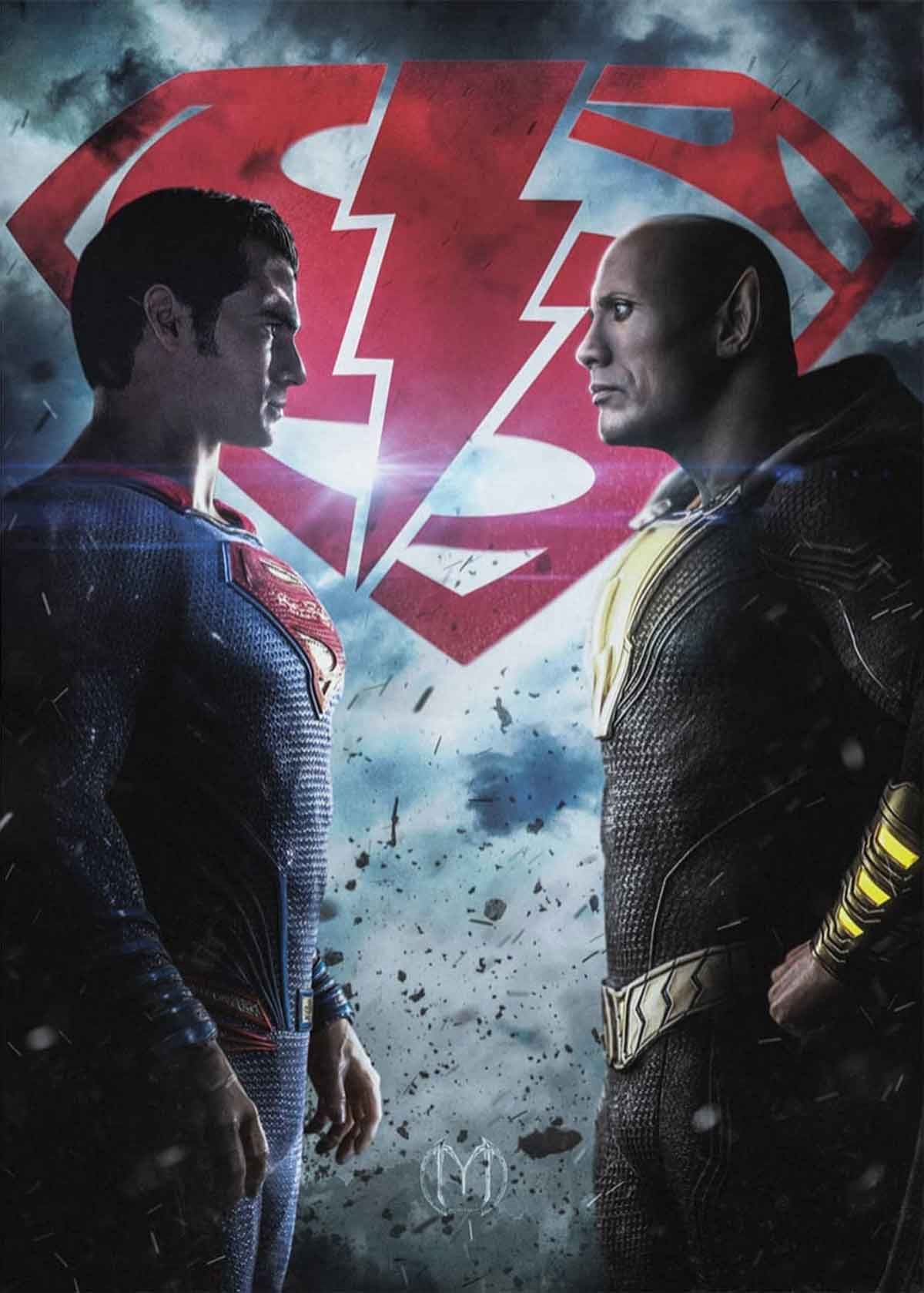 Fan Poster Of Dwayne Johnson As Black Adam Wallpapers