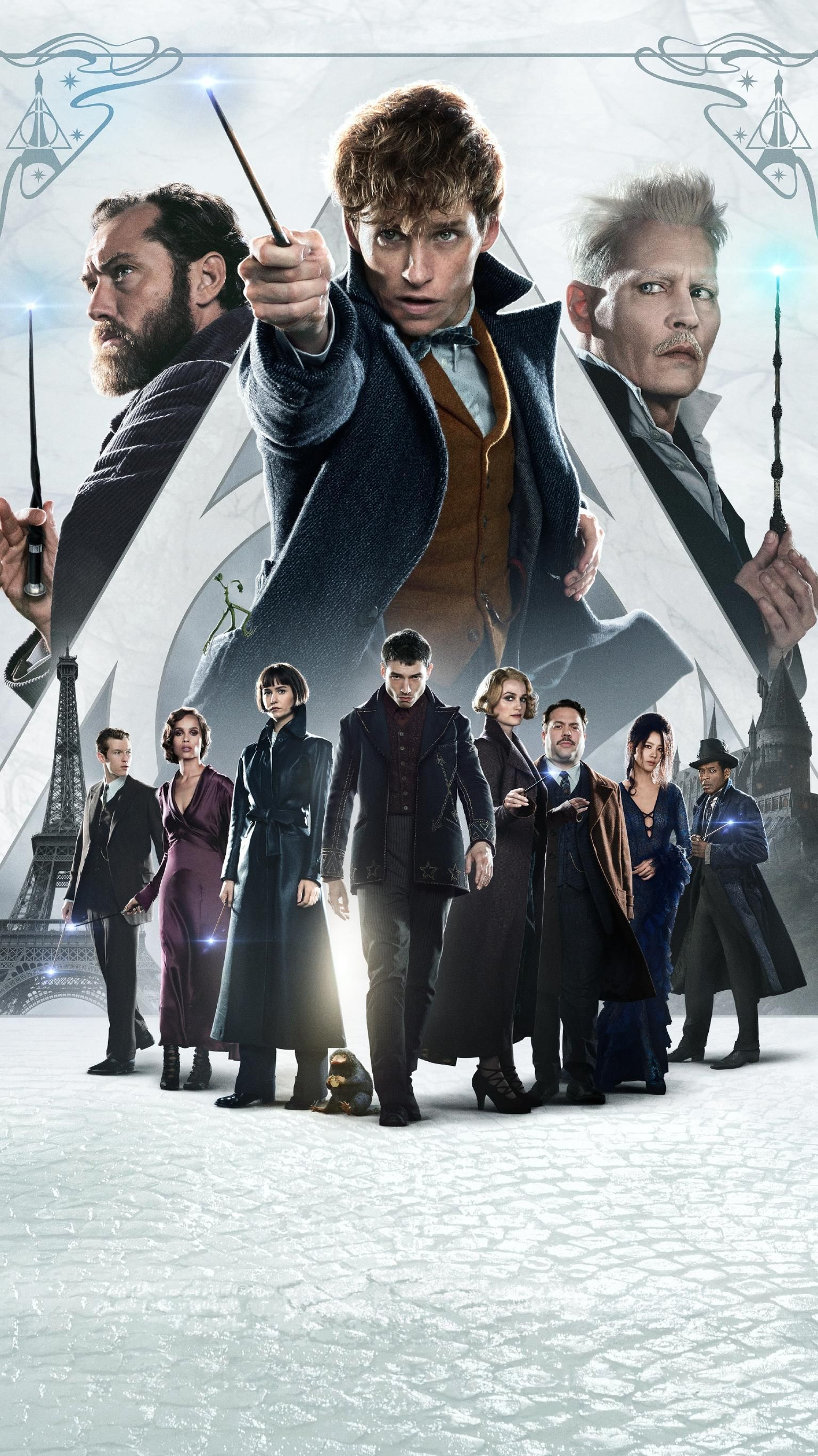 Fantastic Beasts The Crimes Of Grindelwald Cast Poster 2018 Wallpapers