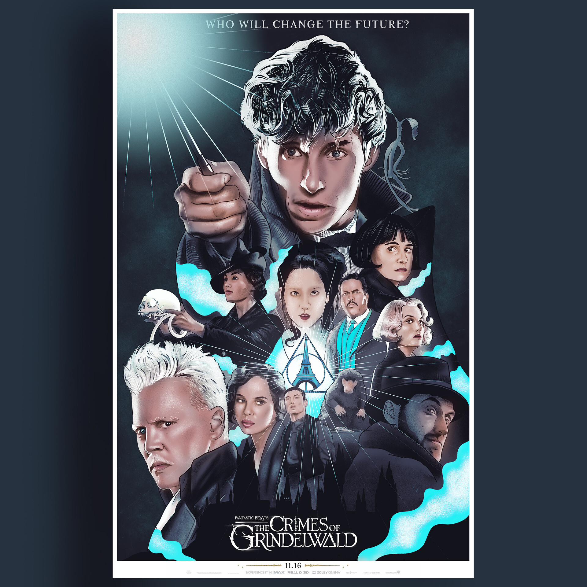 Fantastic Beasts The Crimes Of Grindelwald Poster Artwork Wallpapers