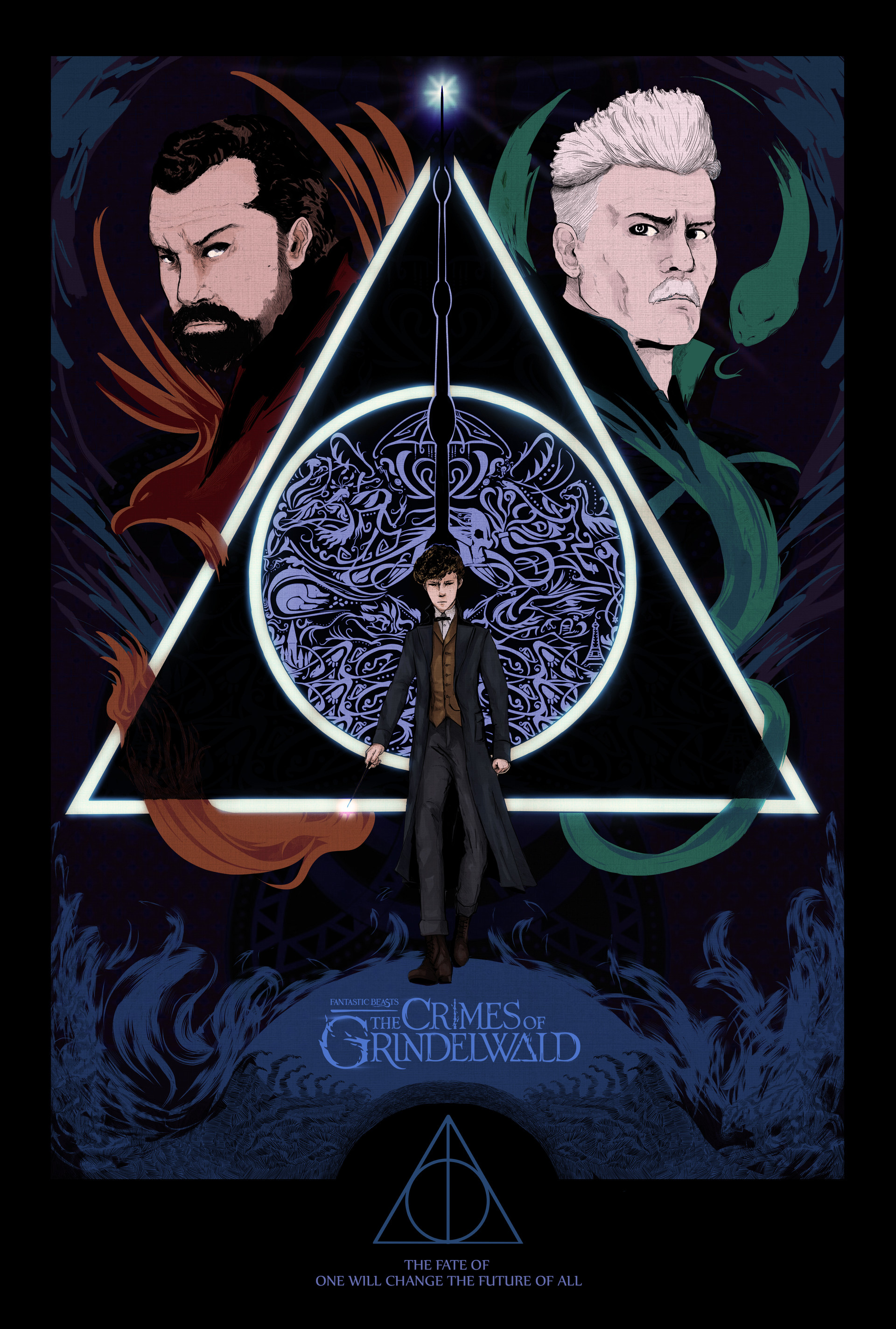 Fantastic Beasts The Crimes Of Grindelwald Poster Artwork Wallpapers