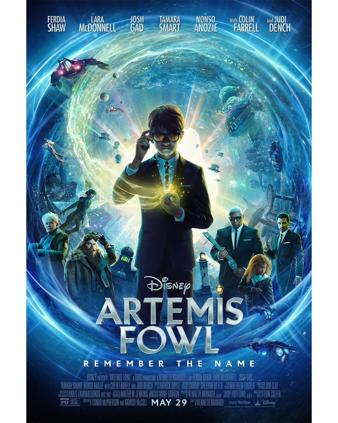 Ferdia Shaw As Artemis Fowl Wallpapers