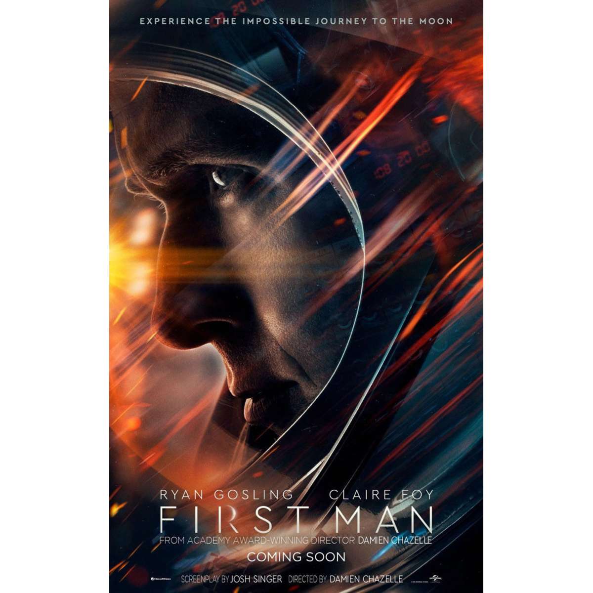 First Man Movie Official Poster 2018 Wallpapers