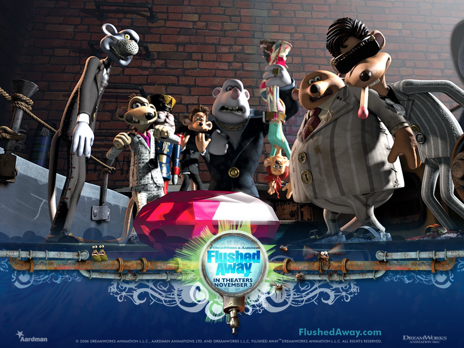 Flushed Away Wallpapers