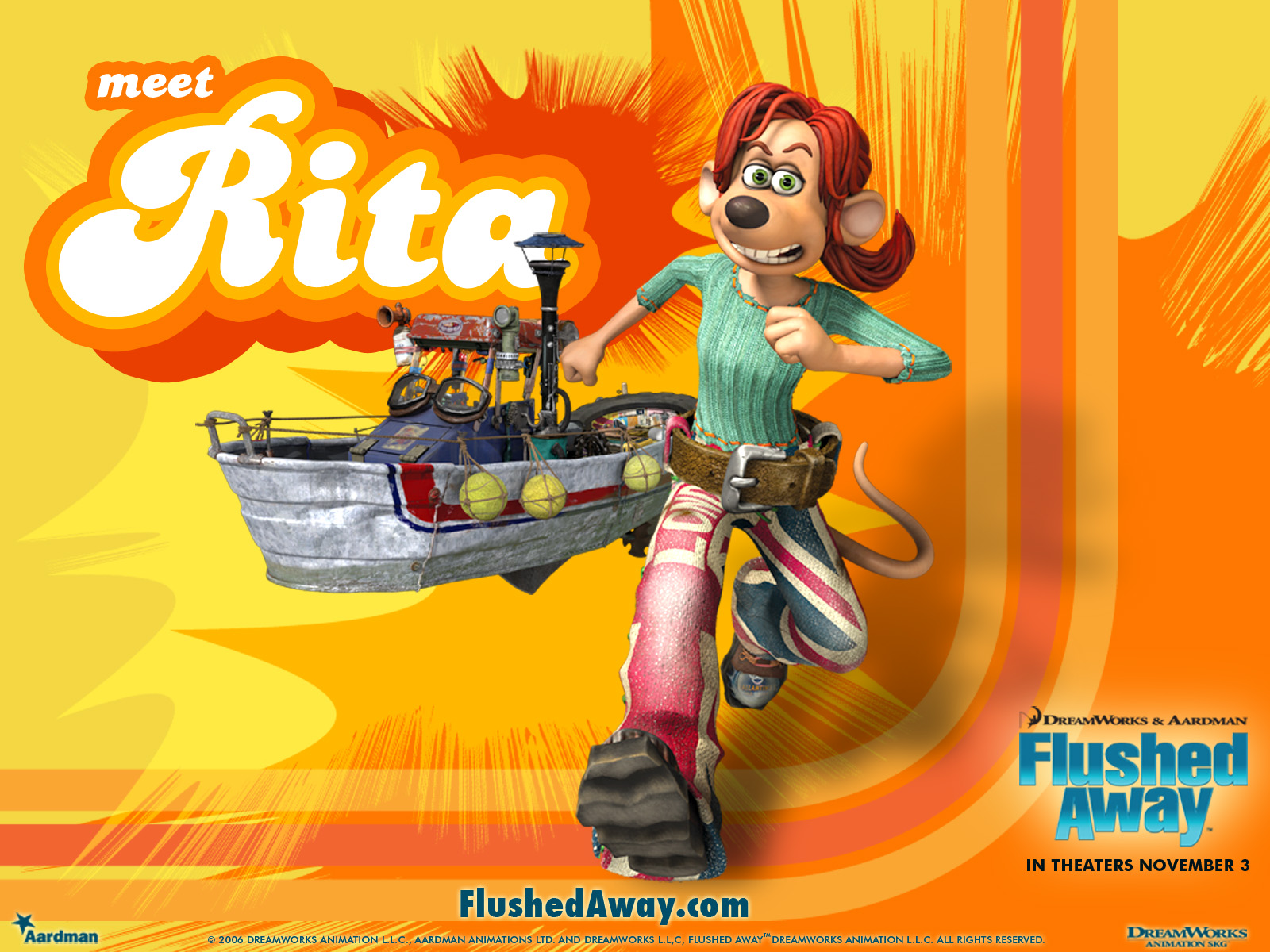 Flushed Away Wallpapers