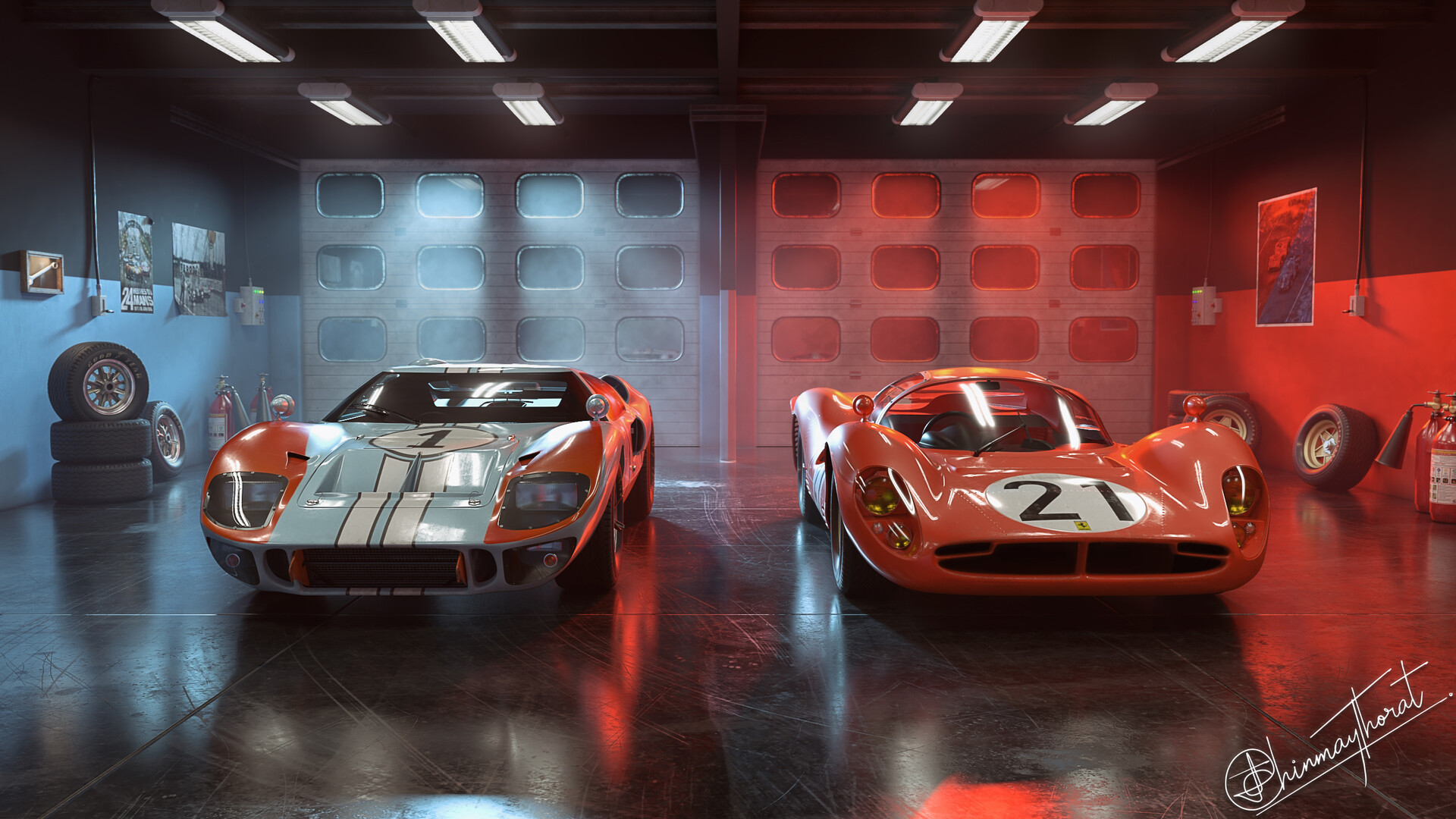 Ford V Ferrari Wallpapers