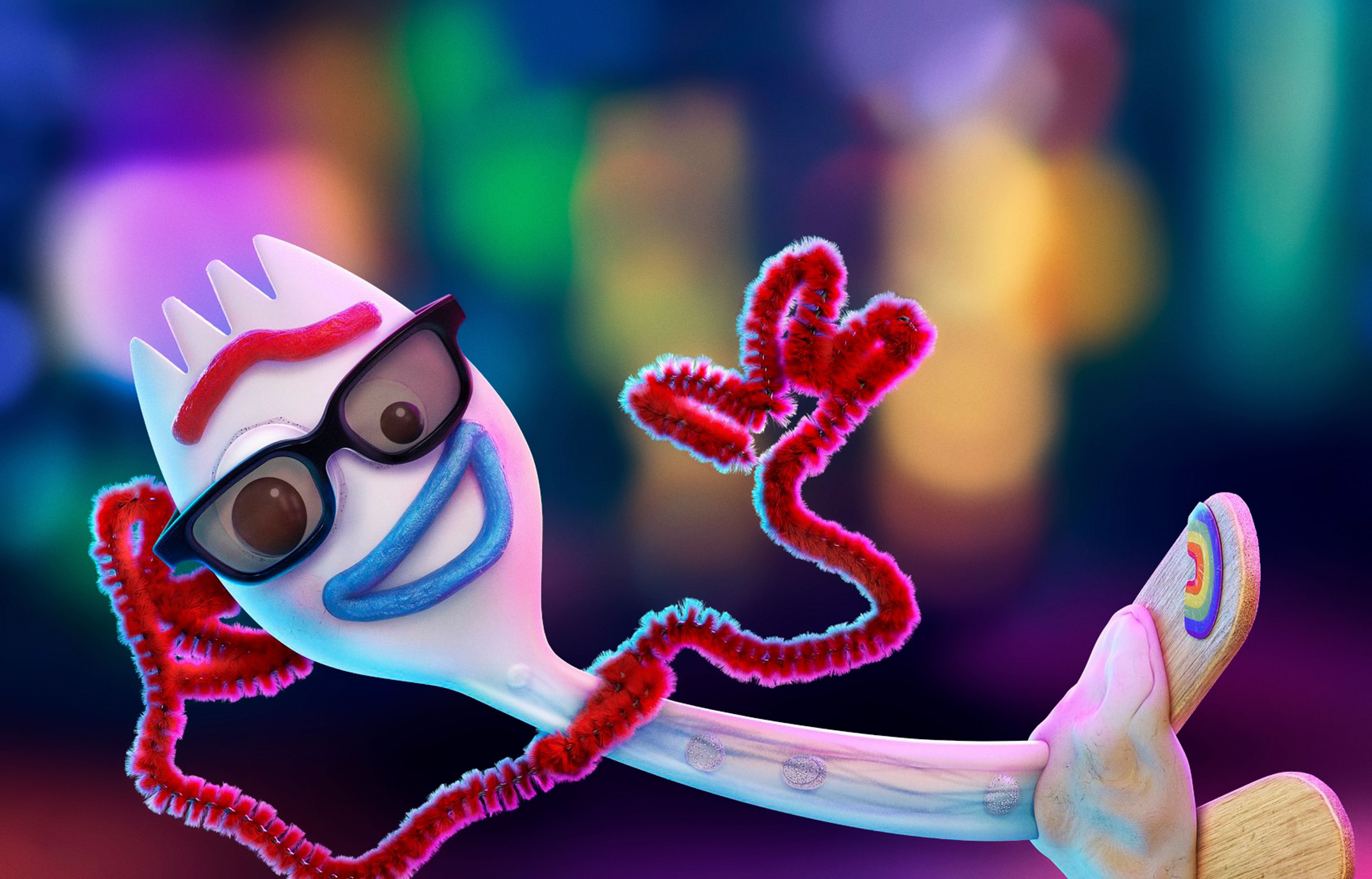 Forky In Toy Story 4 Wallpapers