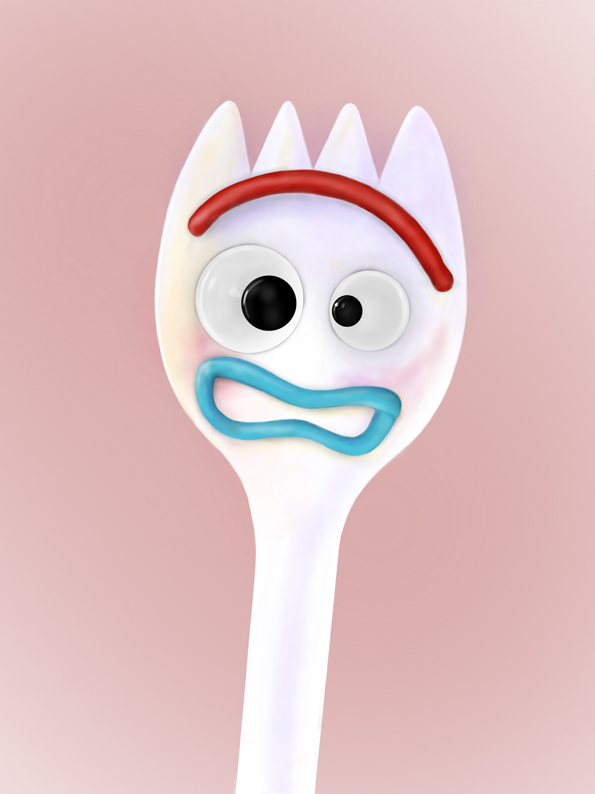 Forky In Toy Story 4 Wallpapers