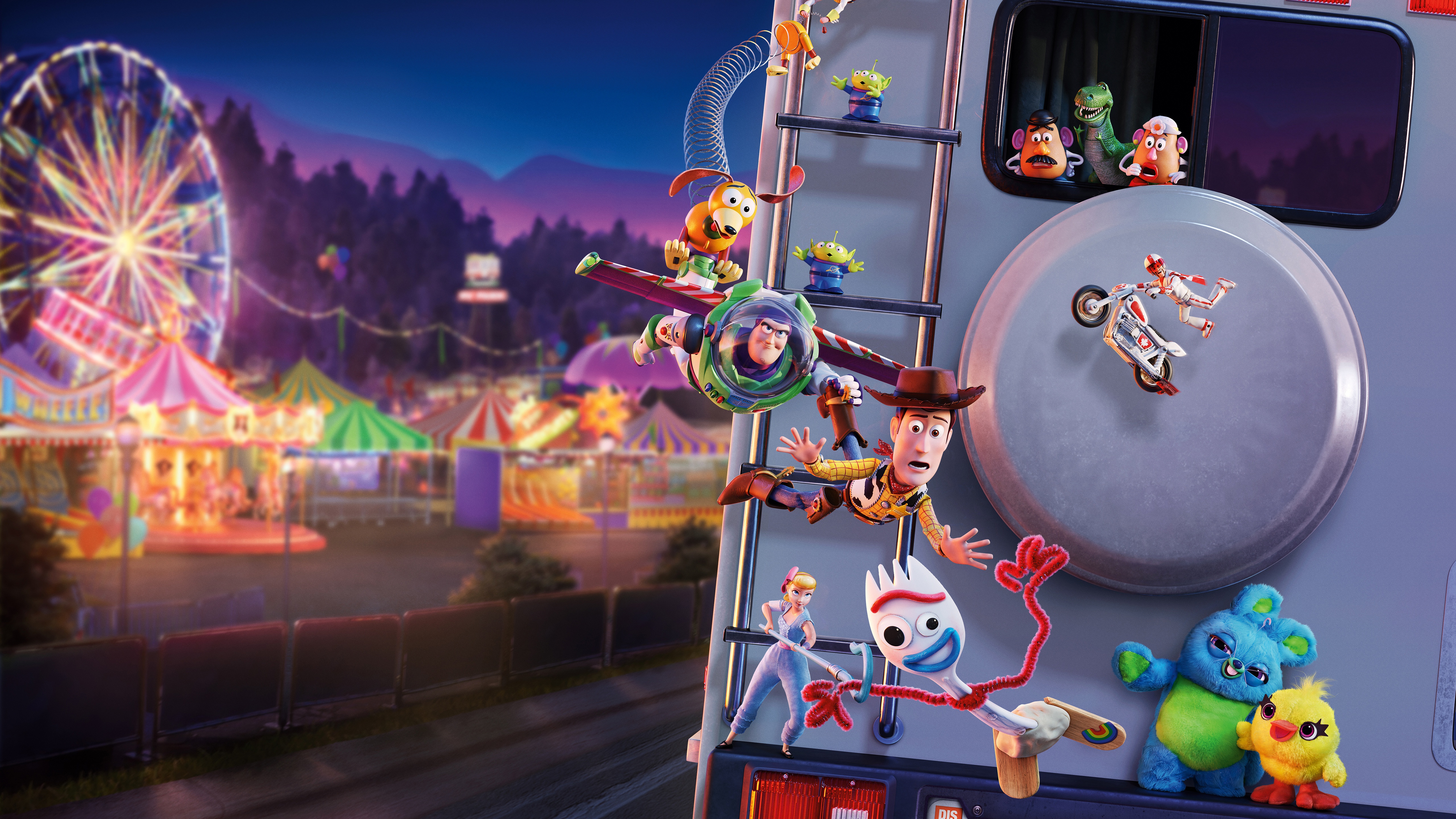 Forky In Toy Story 4 Wallpapers