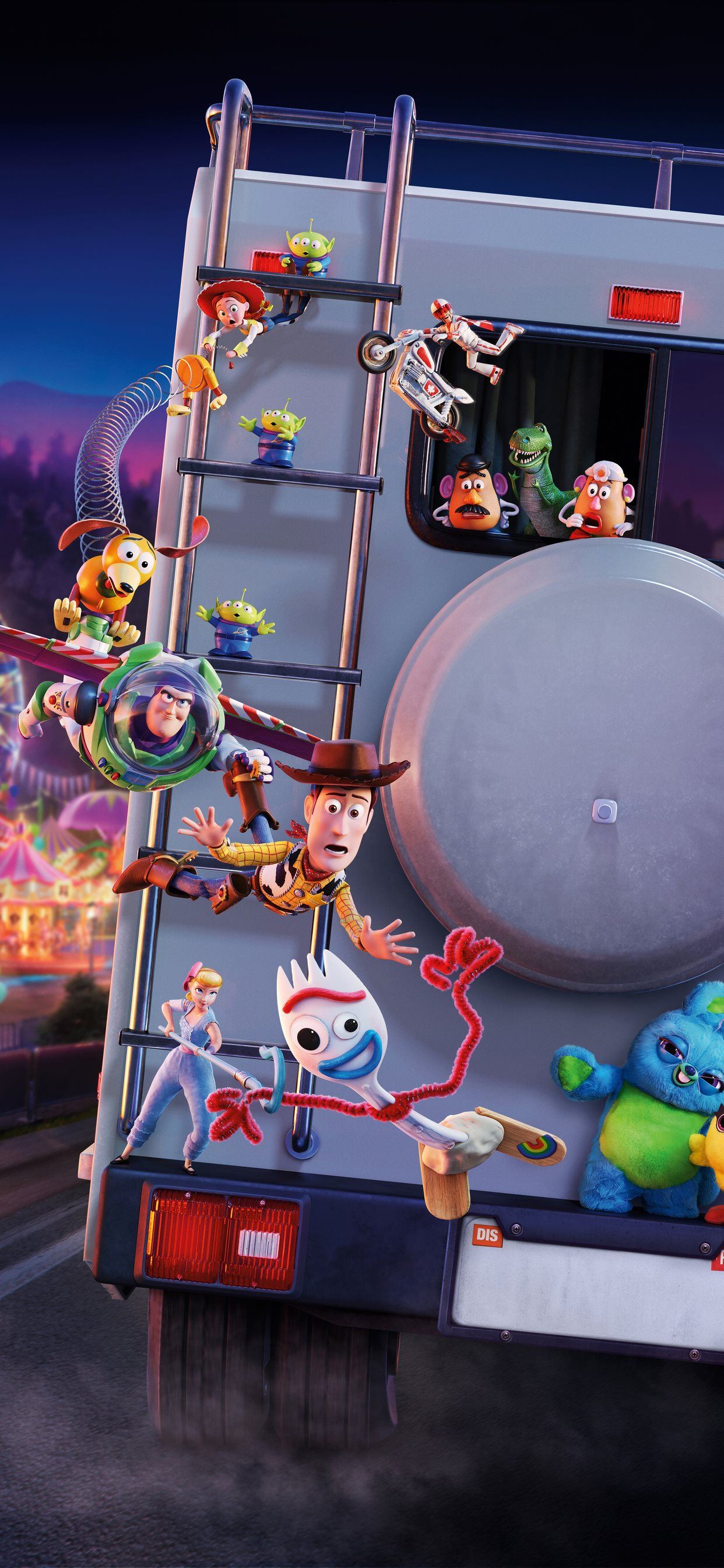 Forky In Toy Story 4 Wallpapers