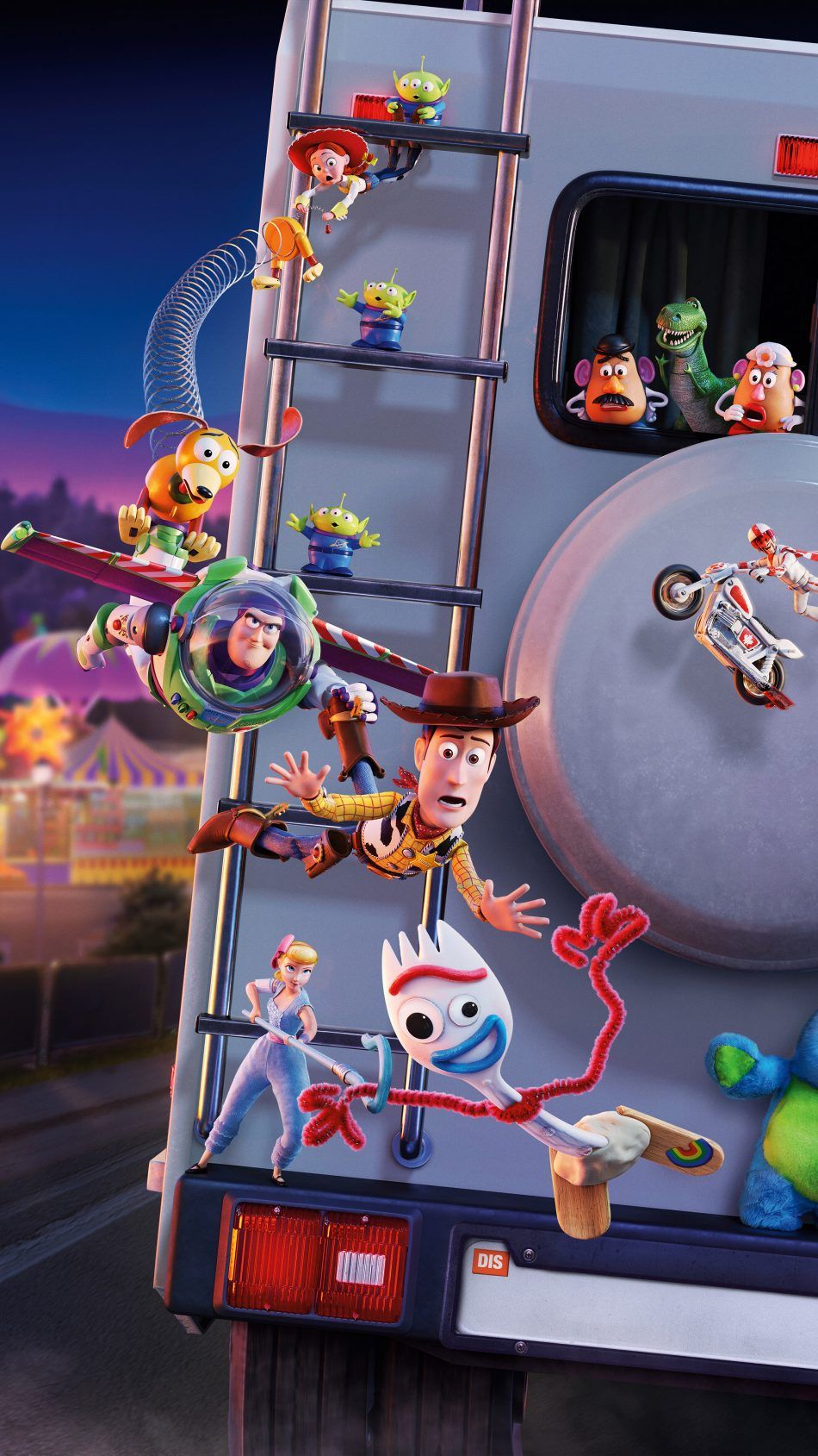 Forky In Toy Story 4 Wallpapers