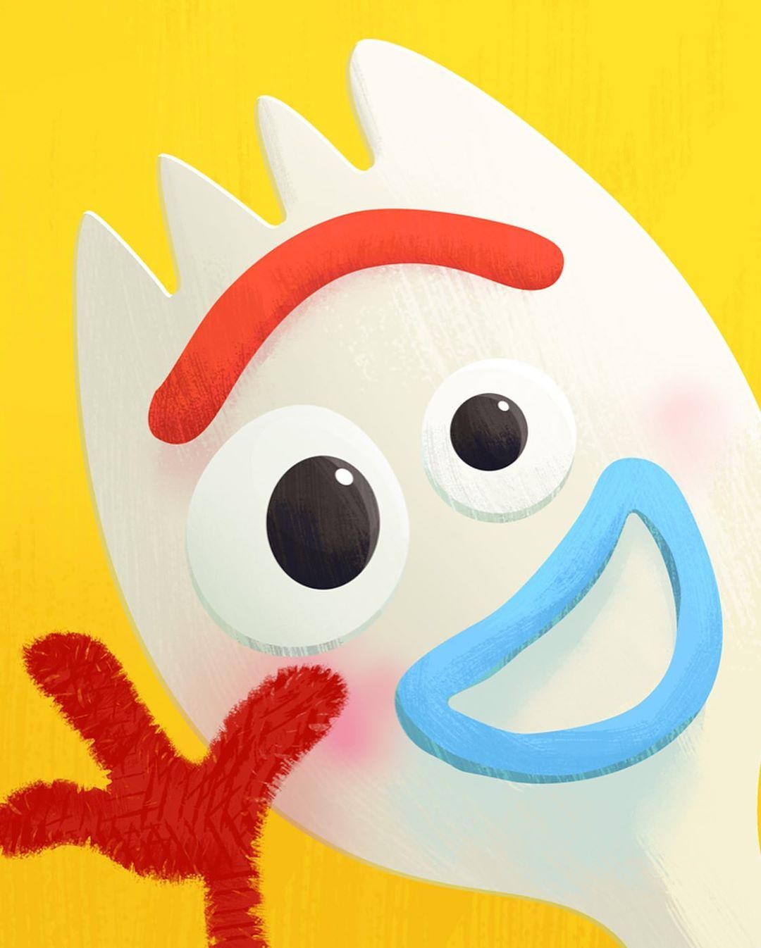 Forky In Toy Story 4 Wallpapers