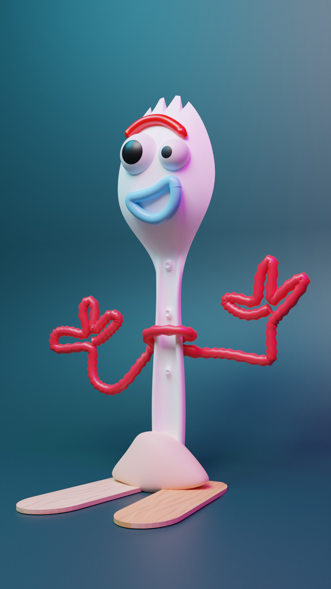 Forky In Toy Story 4 Wallpapers