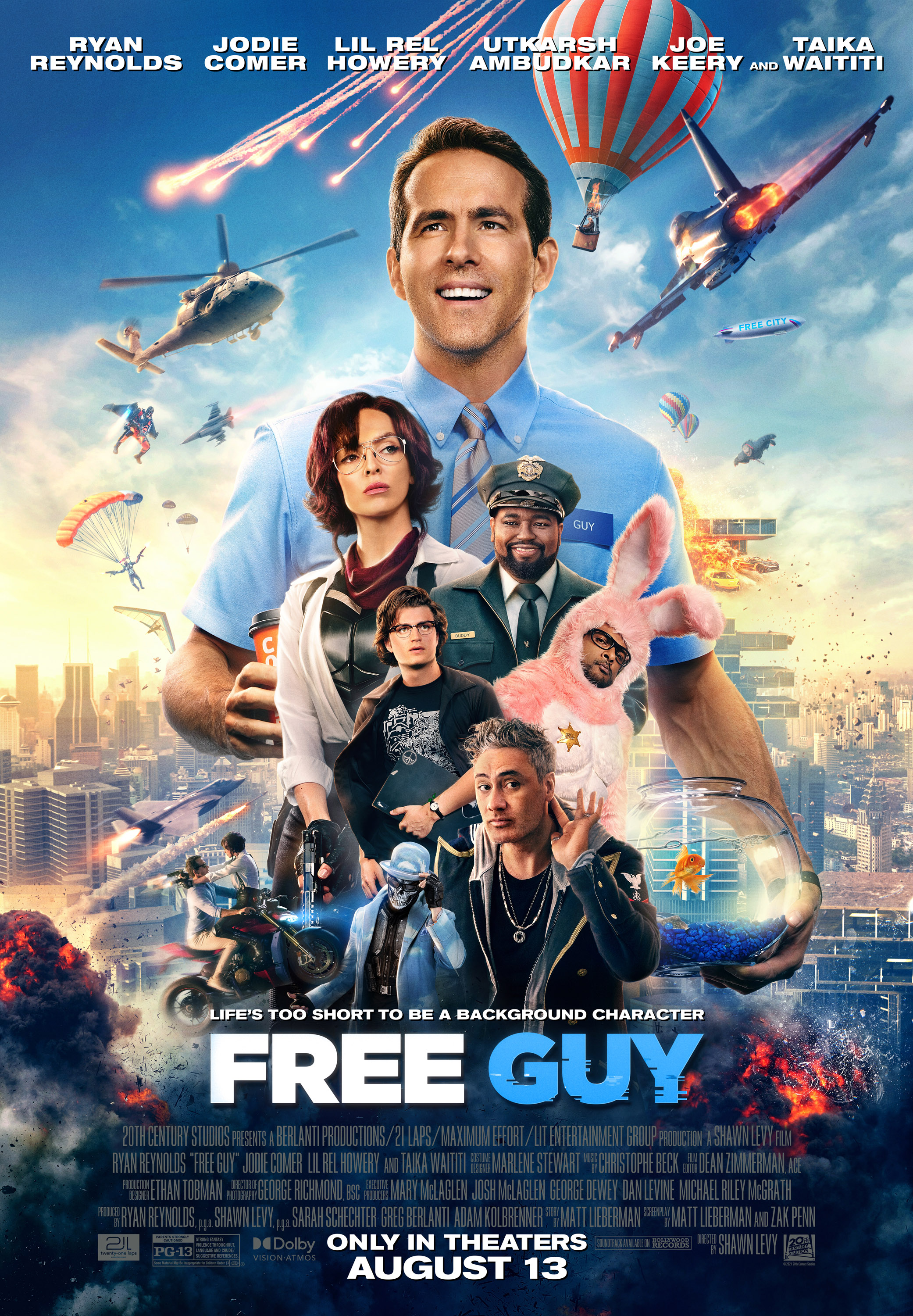 Free Guy 2020 Wallpapers