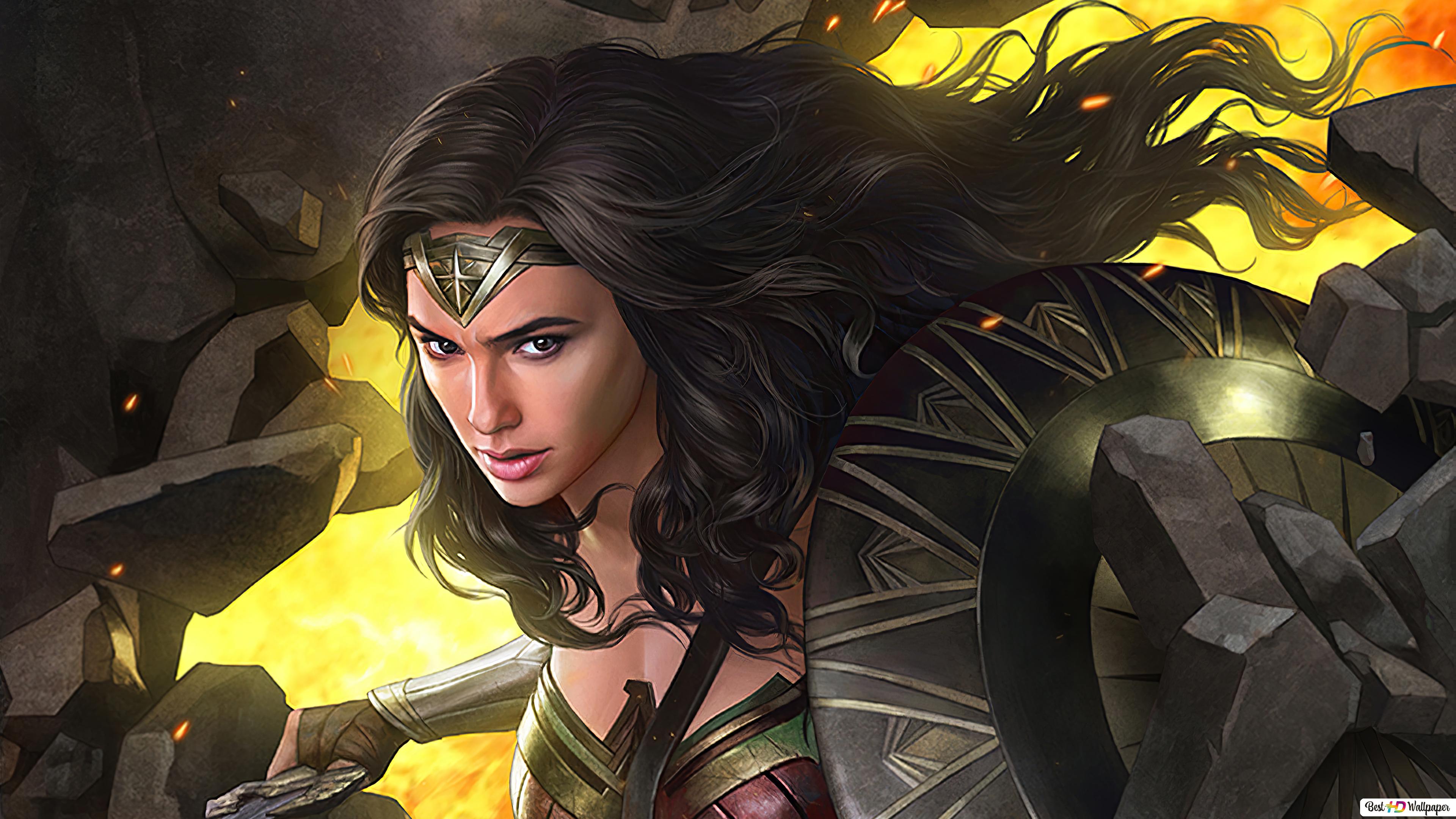 Gal As Wonder Woman 1984 4K Wallpapers